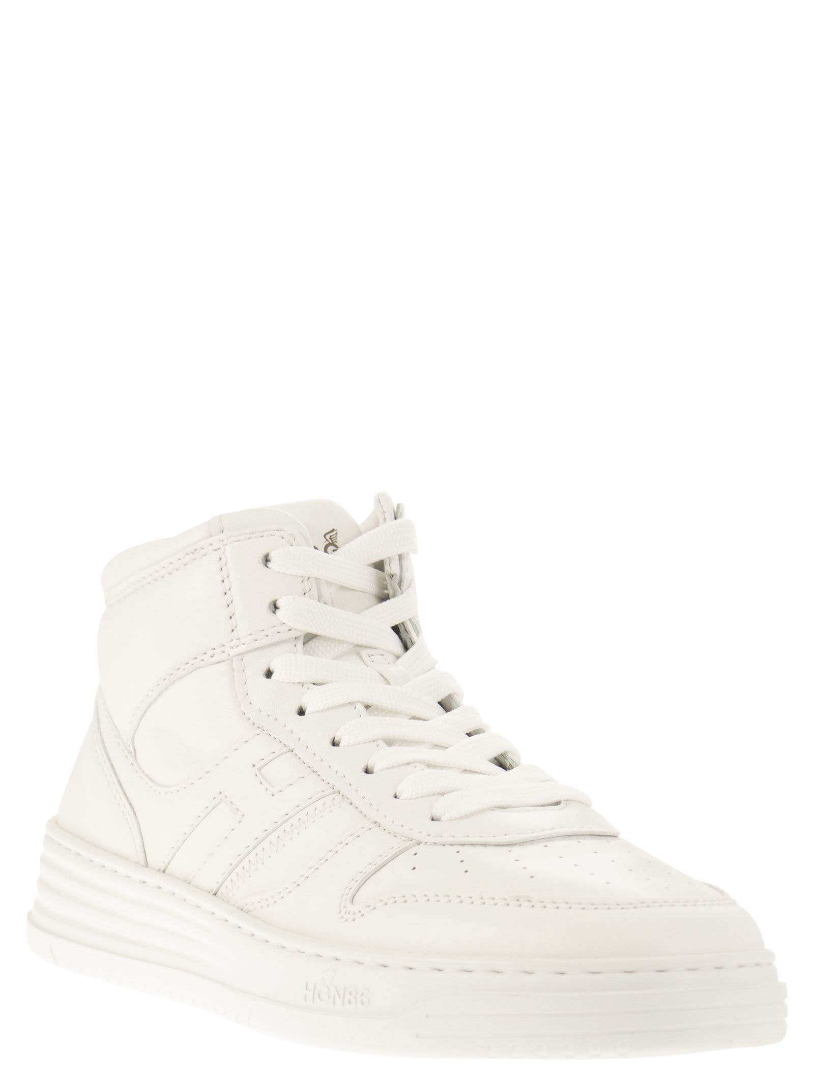 Shop Hogan Sneakers H630 In White