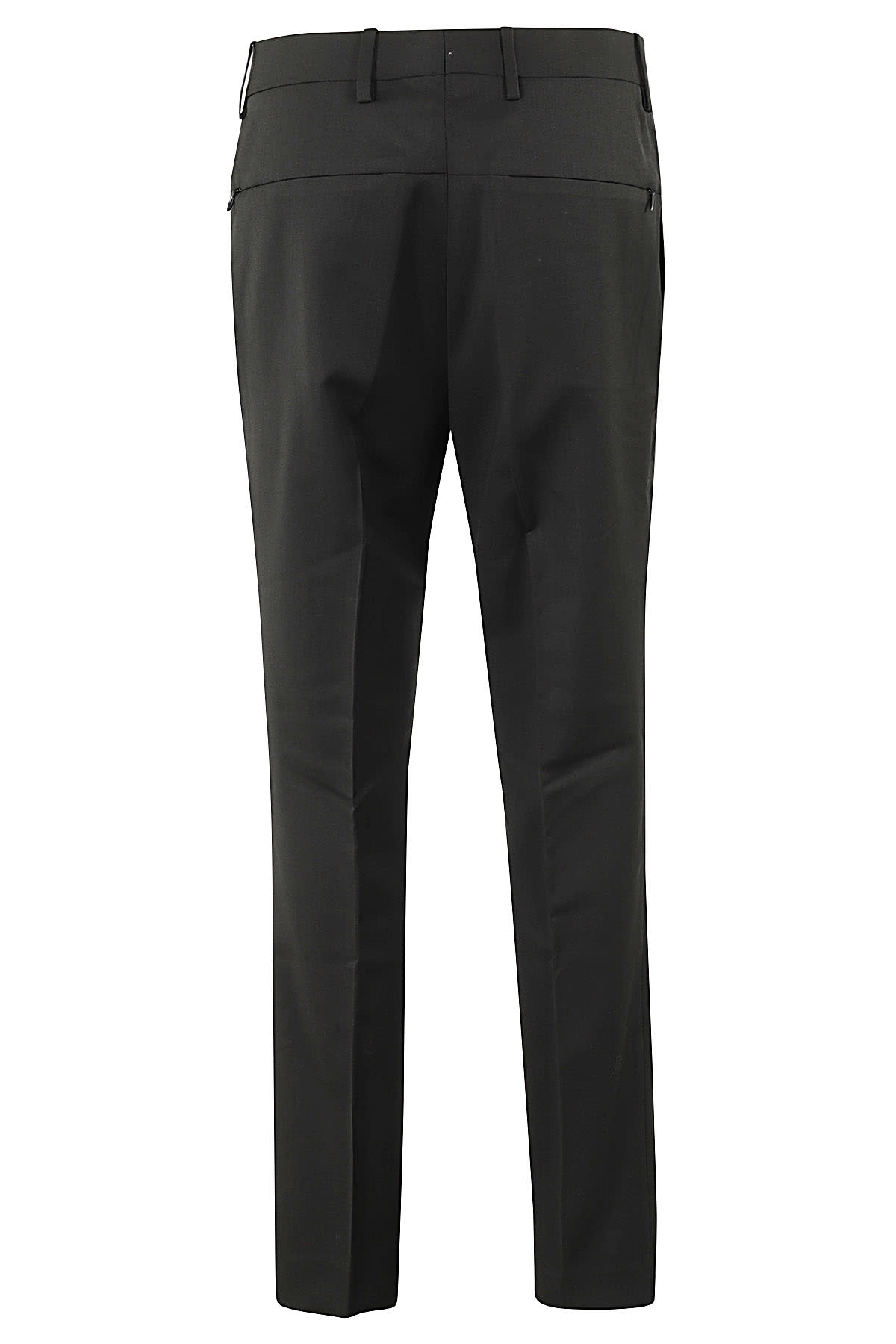 Helmut Lang Wool Bootcut Pants Black In Black