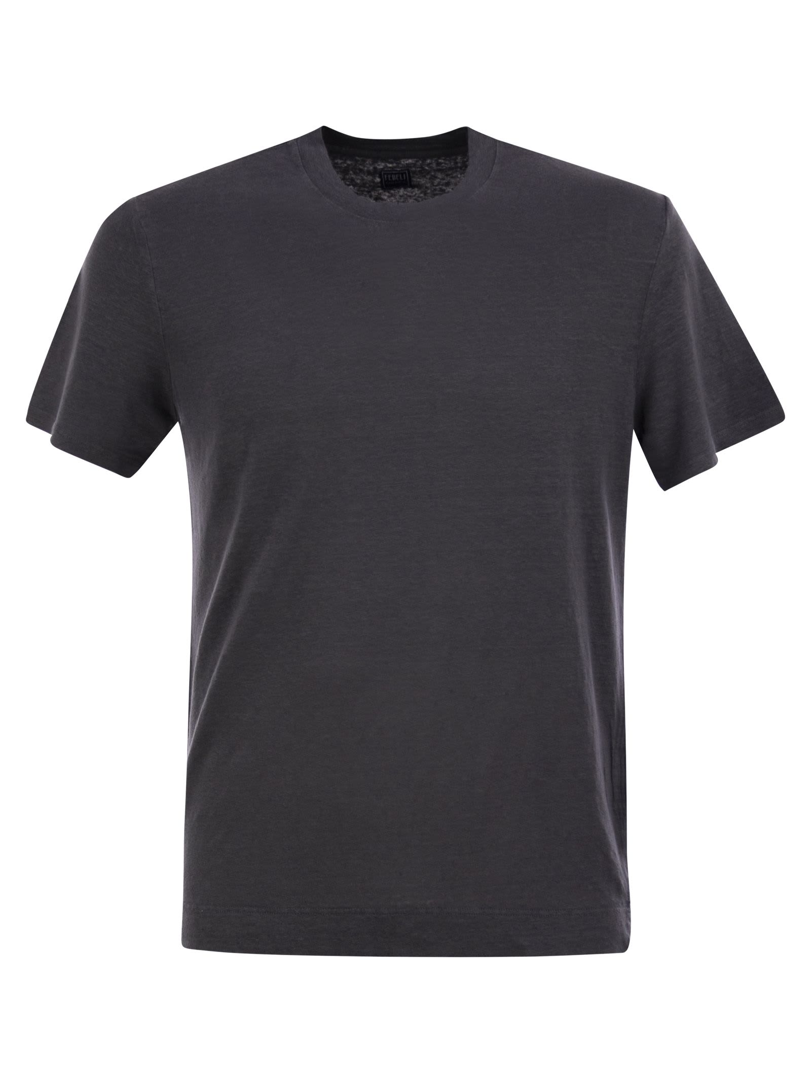 Stretch Linen Short-sleeved T-shirt