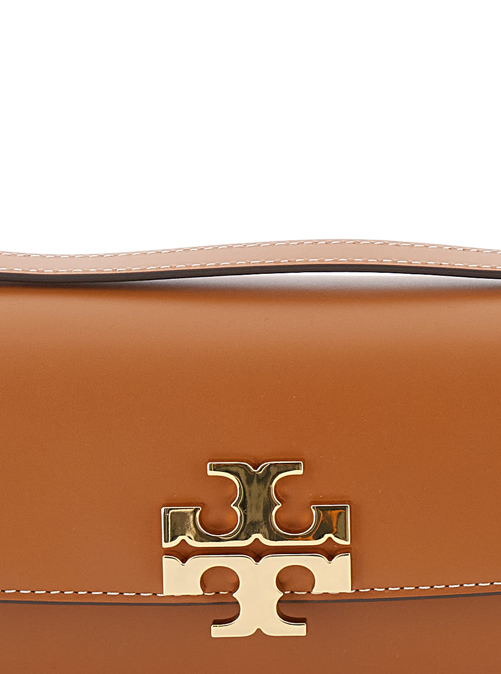 Shop Tory Burch Eleon Crossbody Bag In Beige