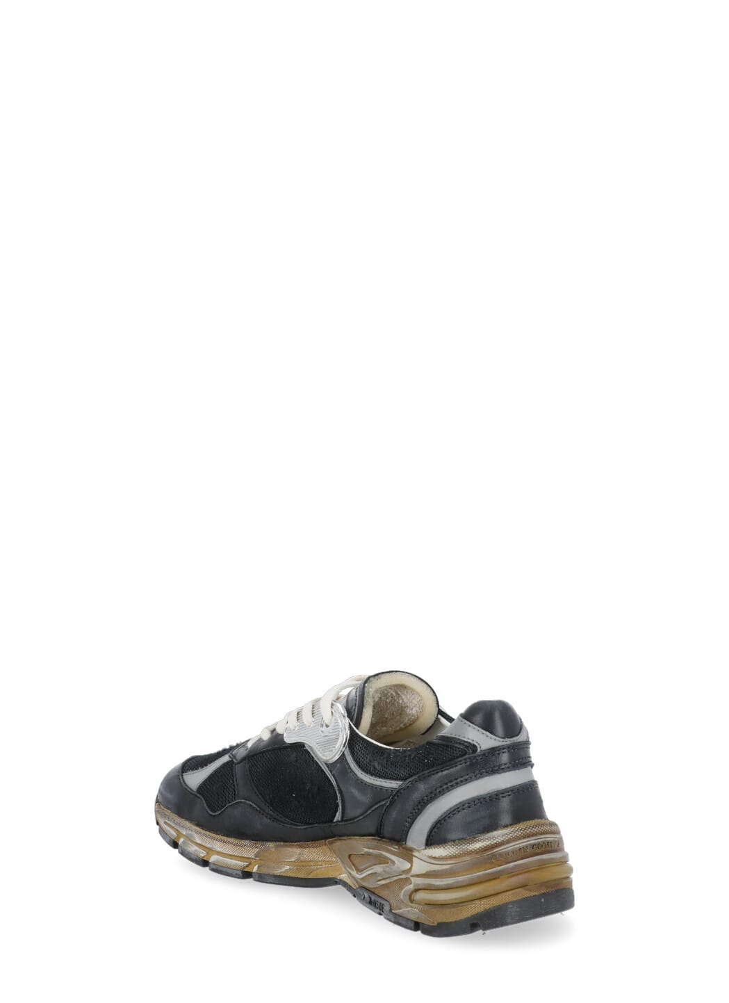 Shop Golden Goose Running Dad Sneakers In Black