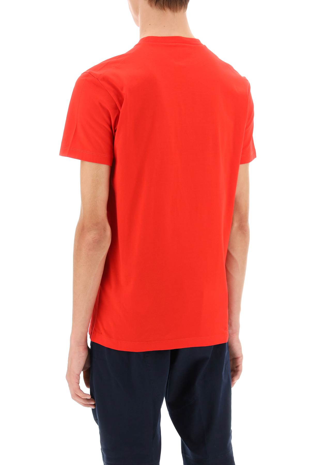 Shop Dsquared2 Cool Fit Printed T-shirt In Red (red)