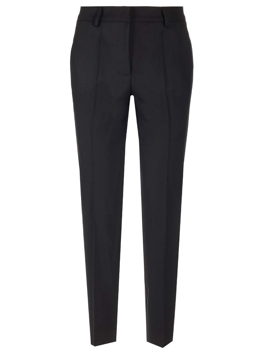 Shop P.a.r.o.s.h Sallia Tuxedo Trousers In Black