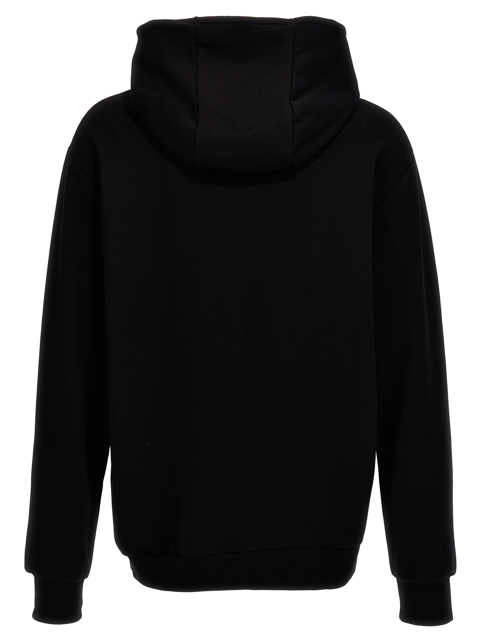 Shop Philipp Plein Logo Hoodie In Black