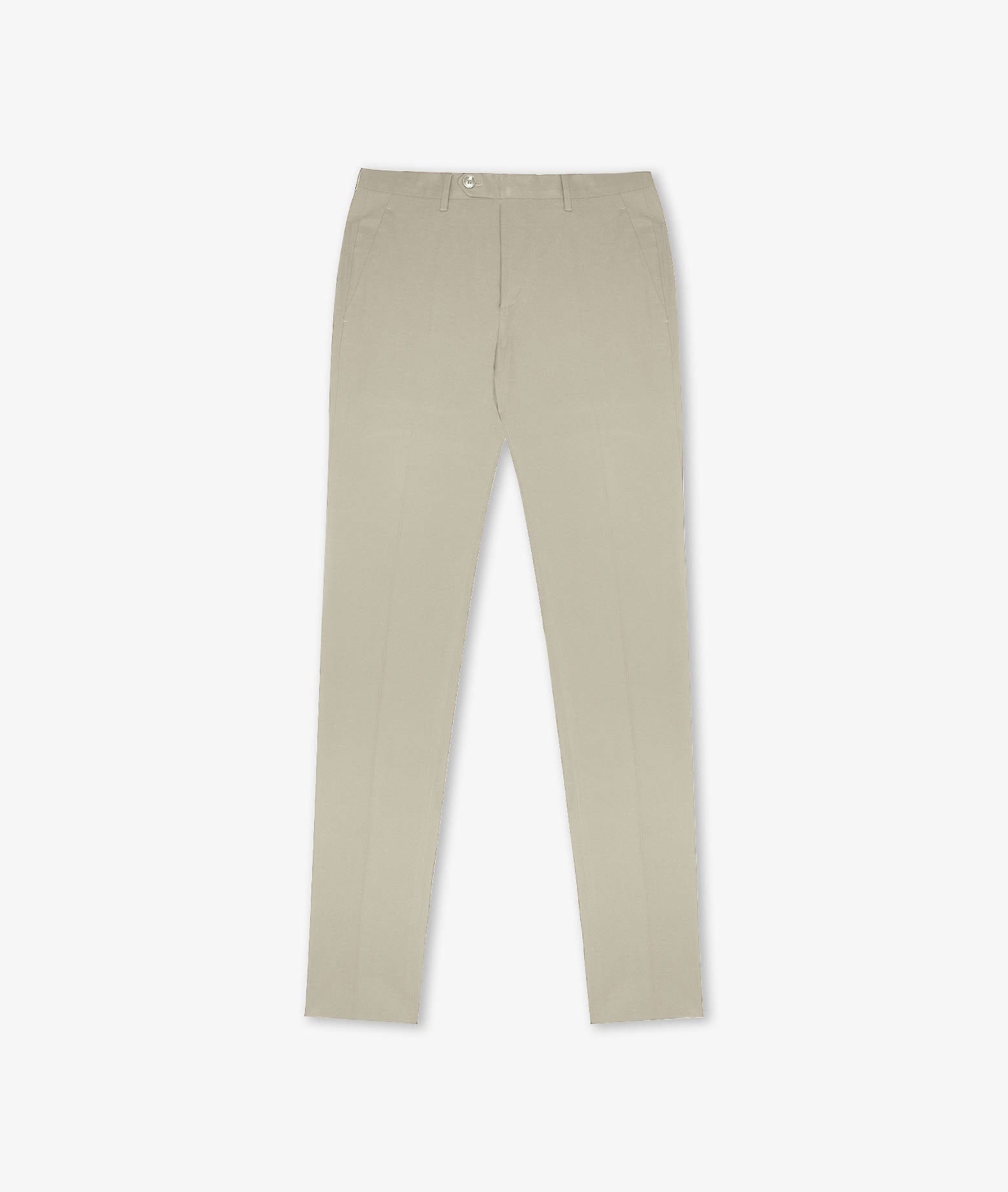 Shop Larusmiani Velvet Trousers Howard Pants In Lightgray