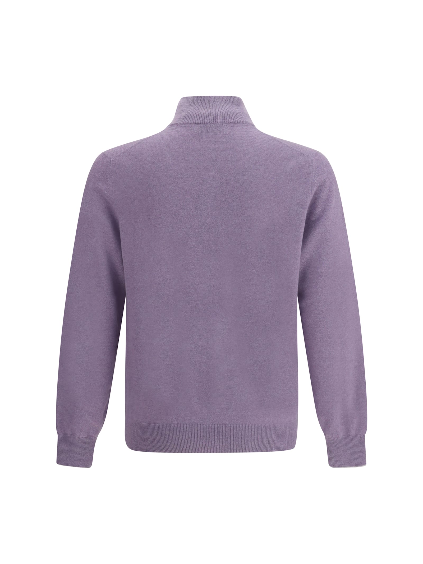Brunello Cucinelli Cashmere Sweater In Purple
