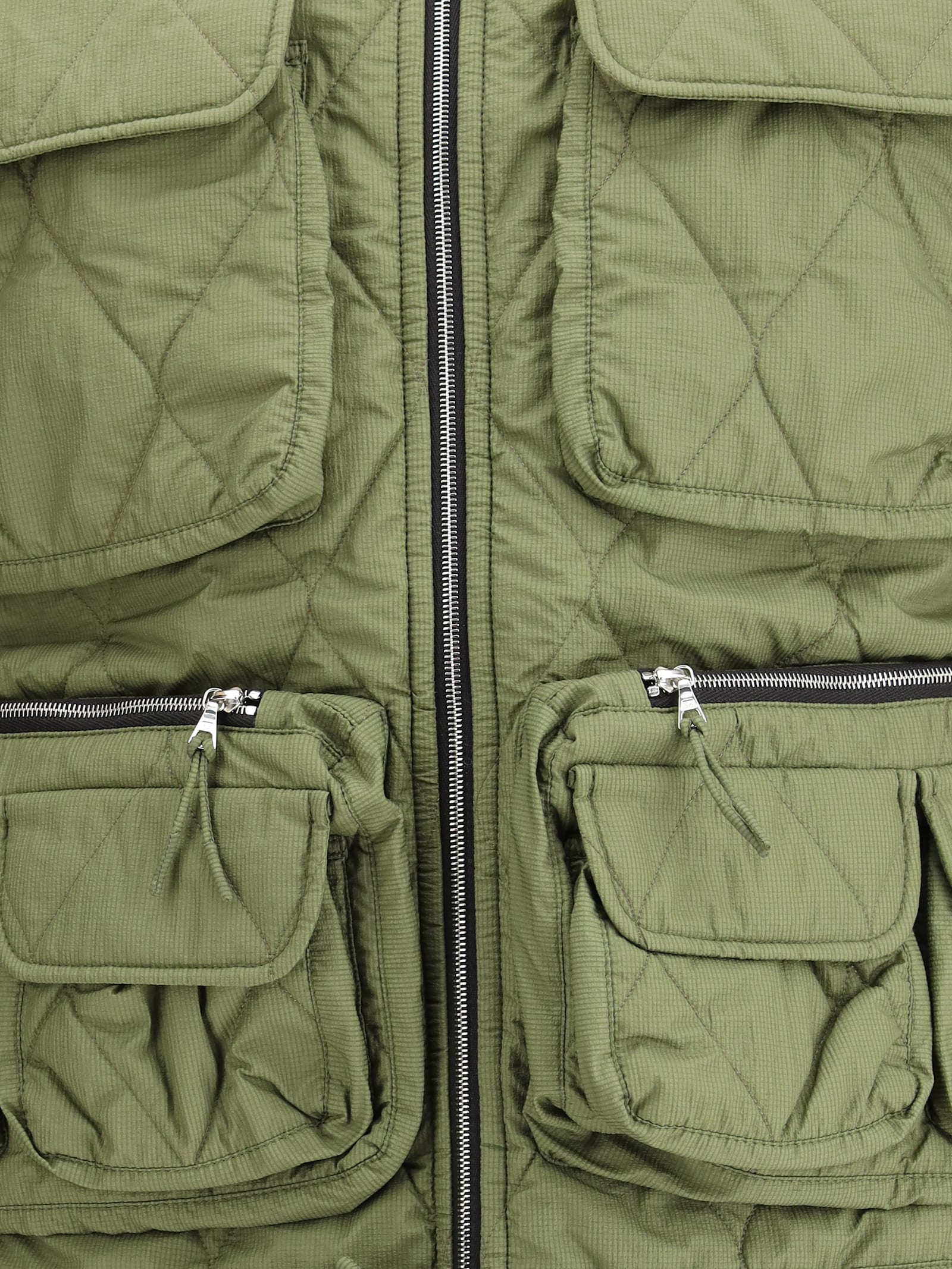 Ienki Ienki Ember Vest Ketchup In Green