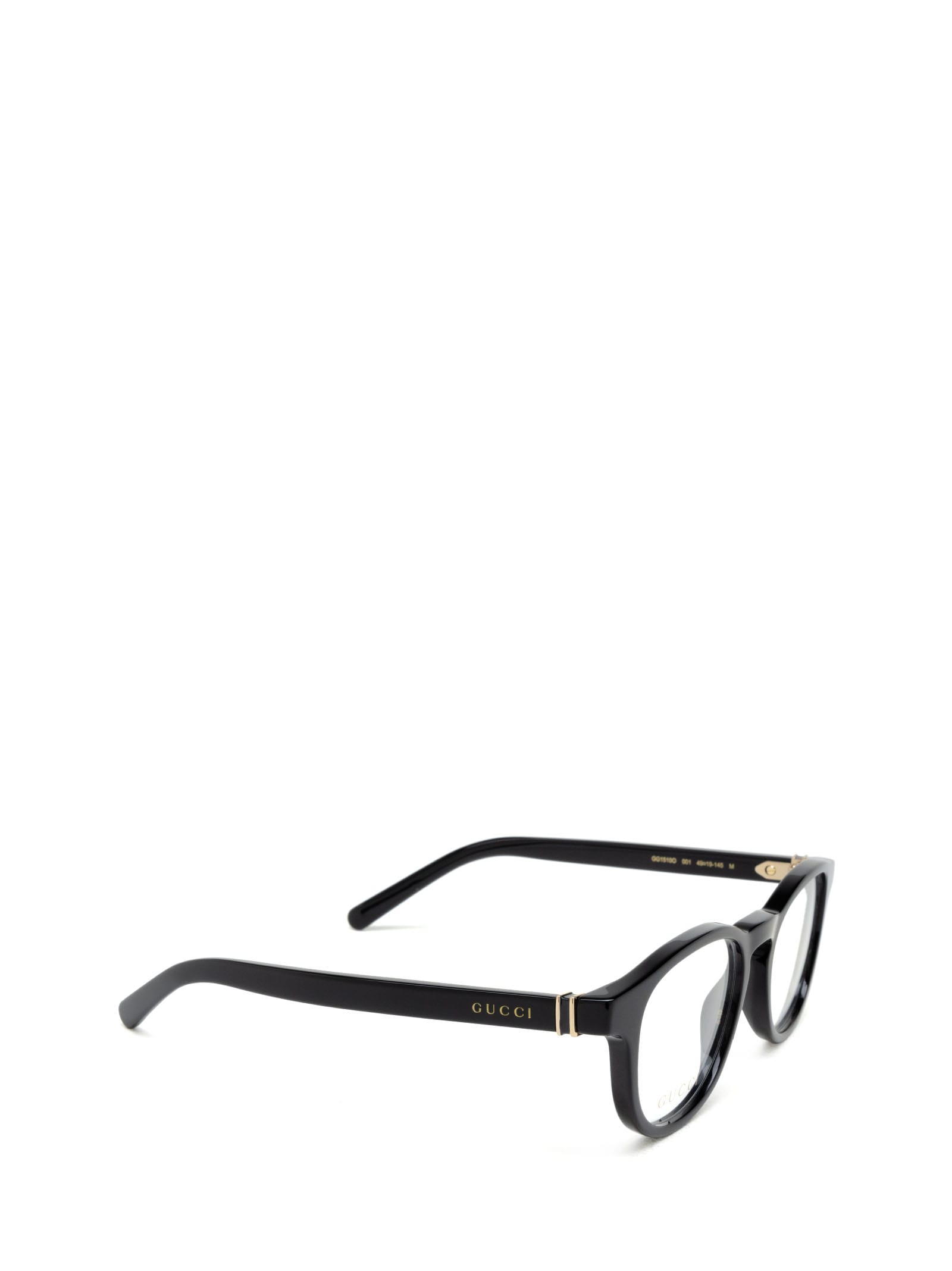 Shop Gucci Gg1510o Black Glasses