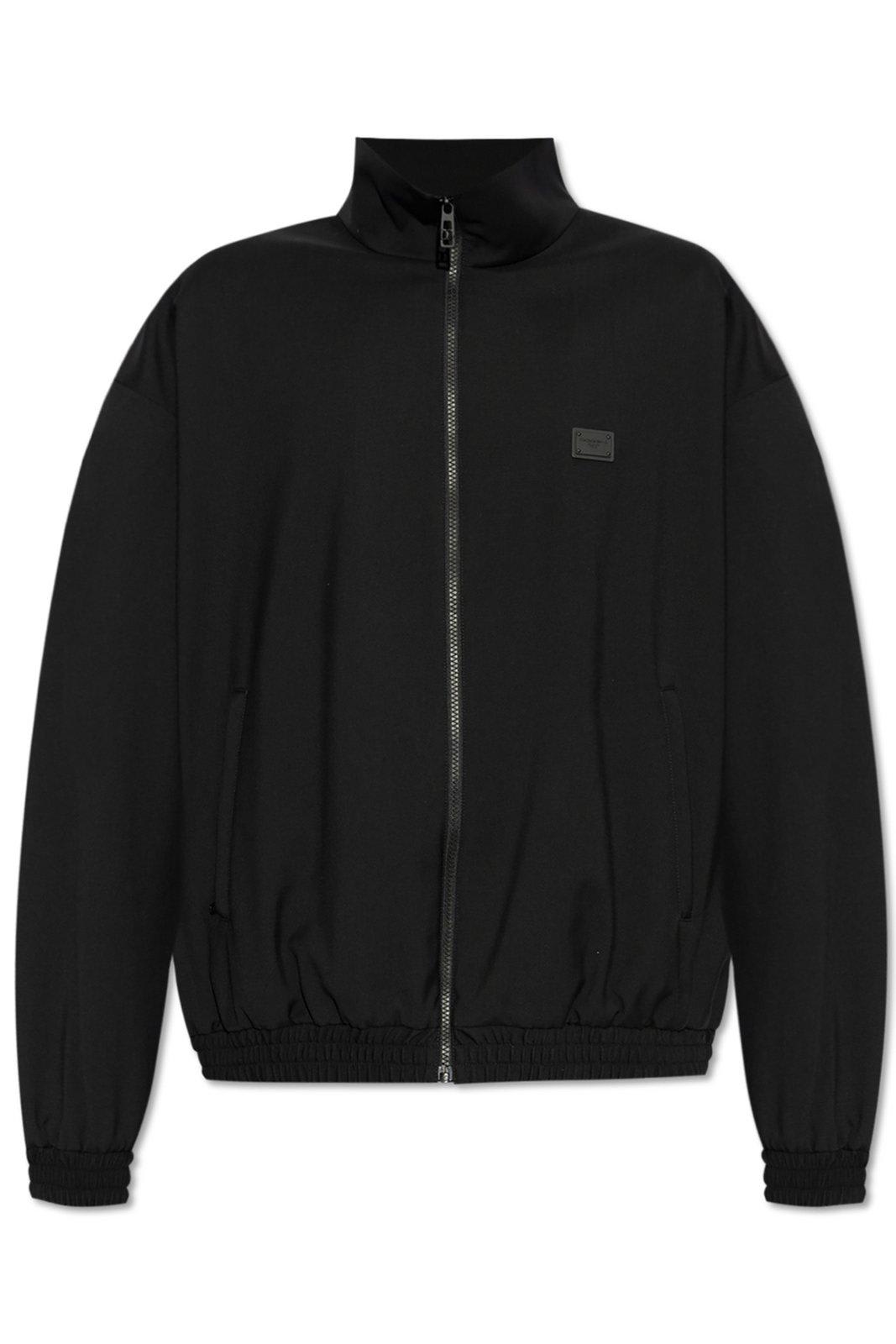 Dolce & Gabbana Wool Bomber Jacket - Men's - Wool In Blue