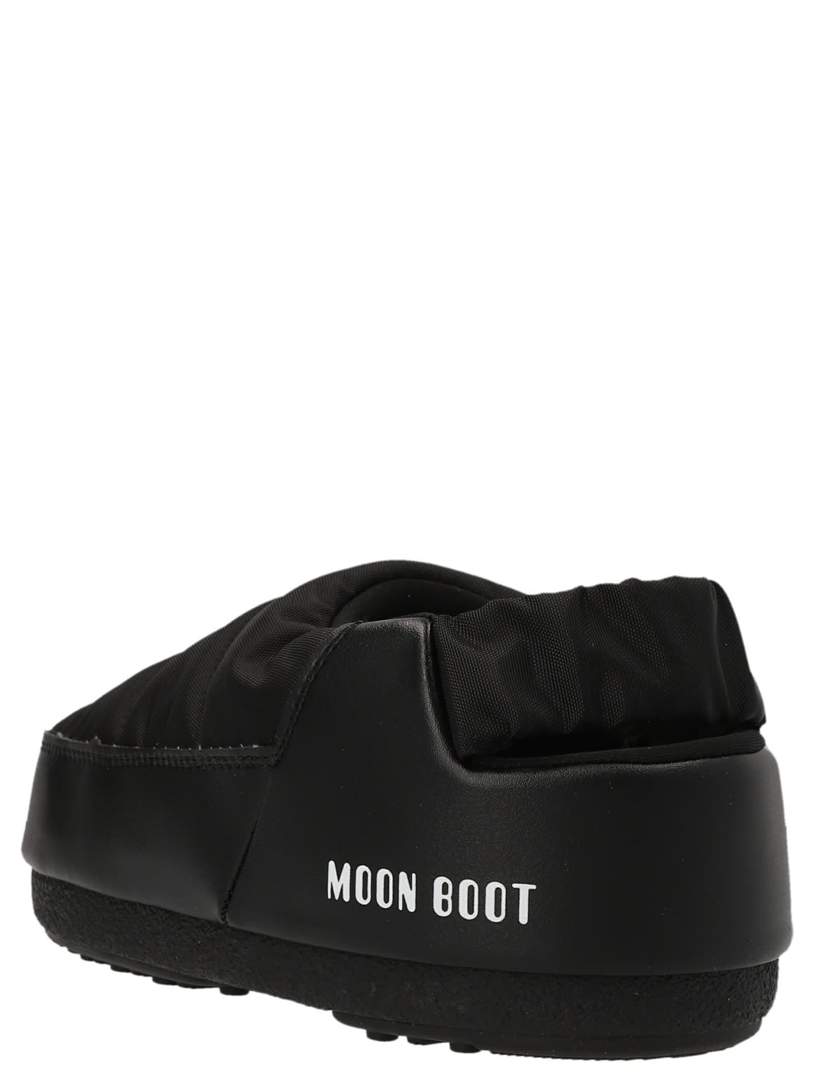 Shop Moon Boot Evolution Mules In Black