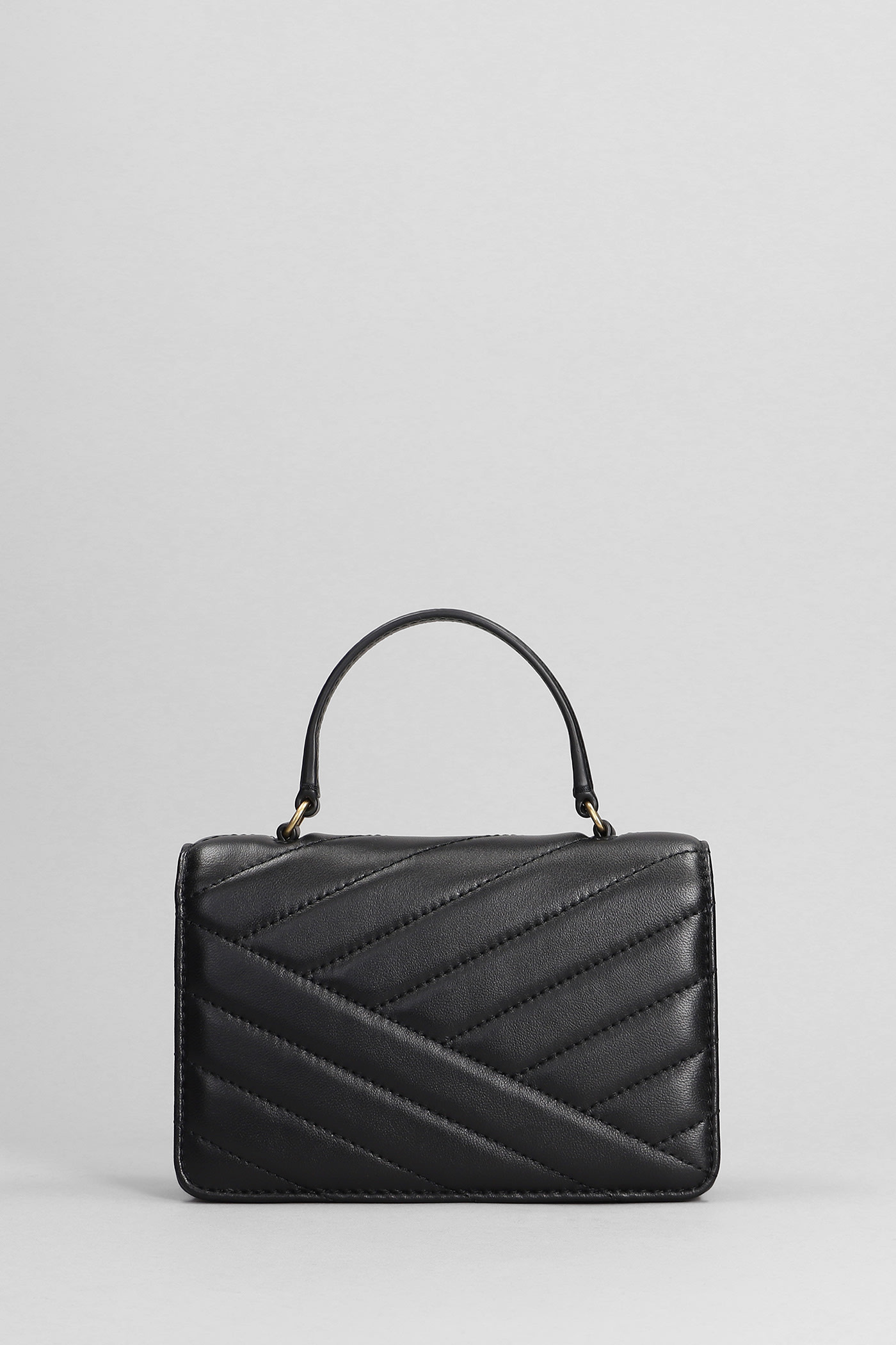 Tory Burch Kira Chevron-quilting Shoulder Bag In Black