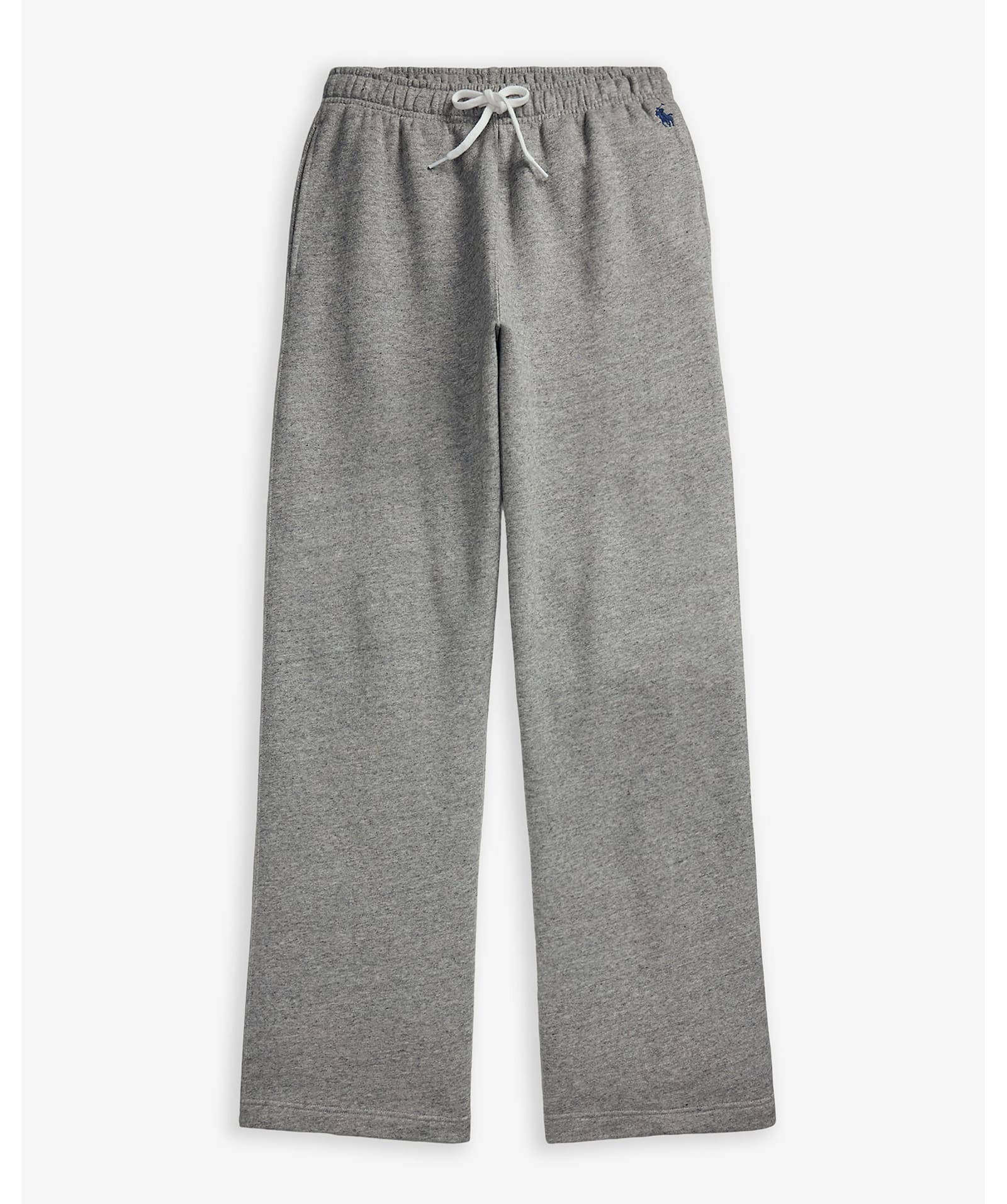 Polo Ralph Lauren Knit Open Bottom Sweatpants In Gray