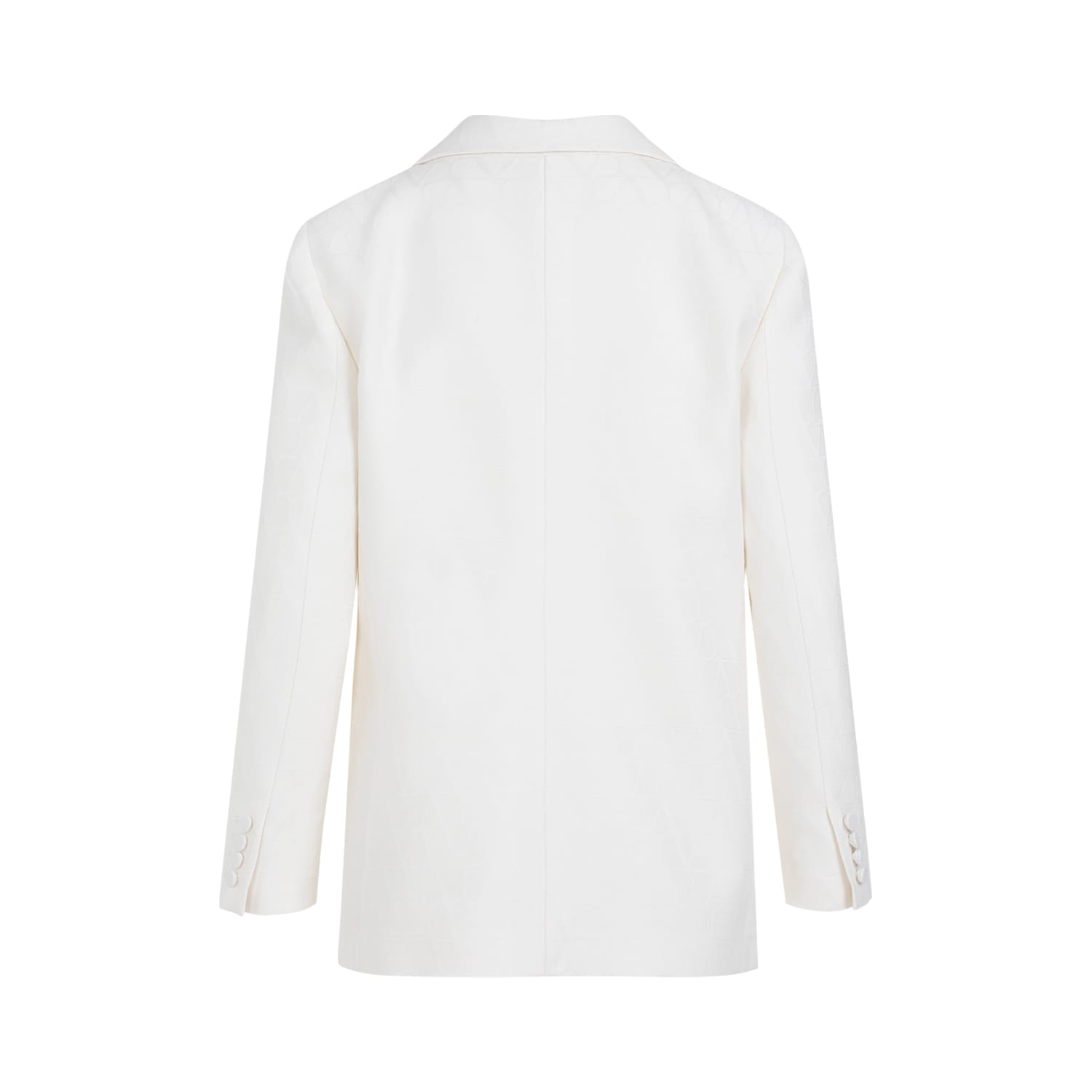 Shop Valentino Jacket In Avorio