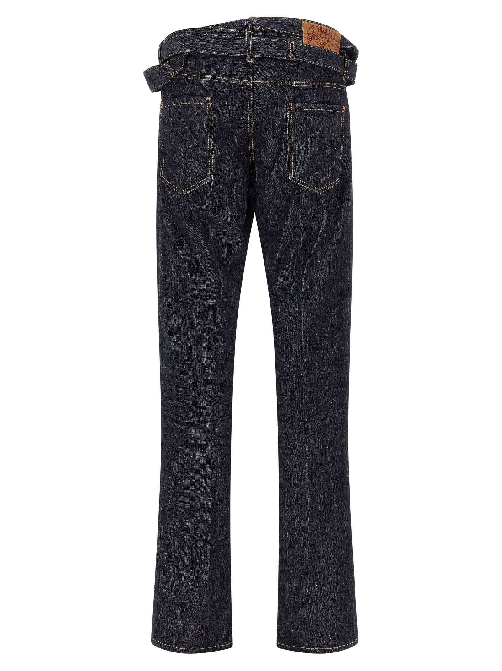 Dsquared2 Dsquared Blue Denim Dsquared X Magliano Butch Jeans In Blue