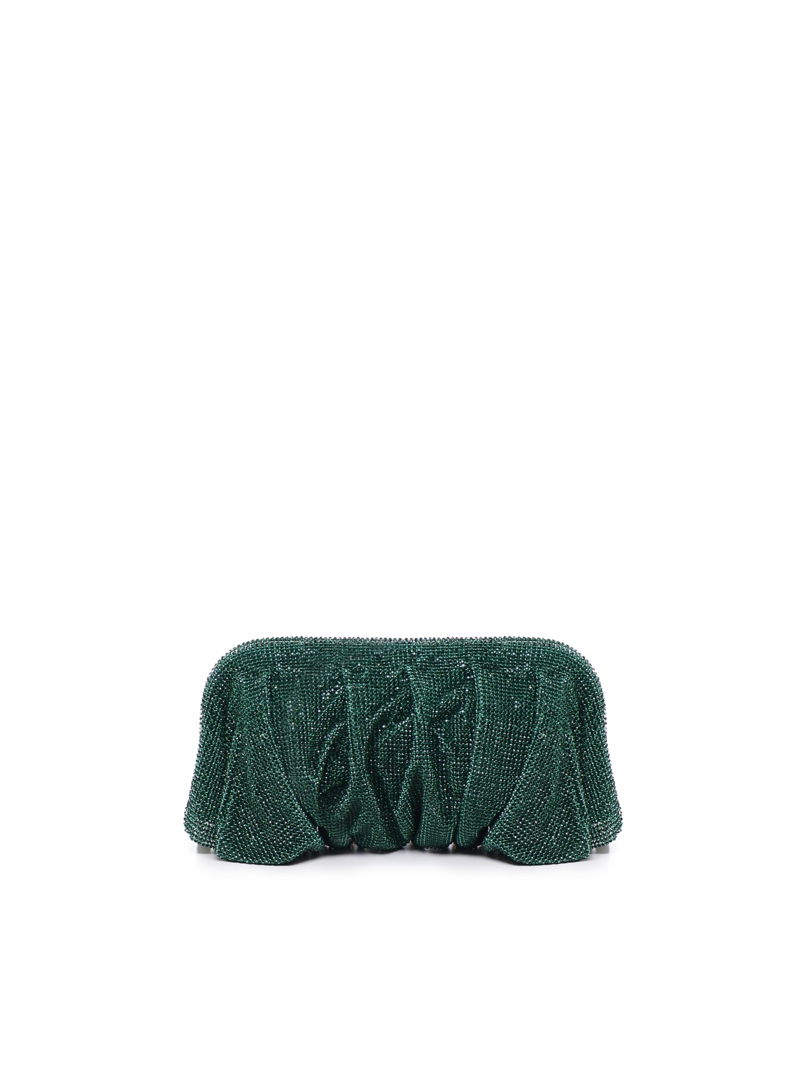 Shop Benedetta Bruzziches Pochette Venus In Green