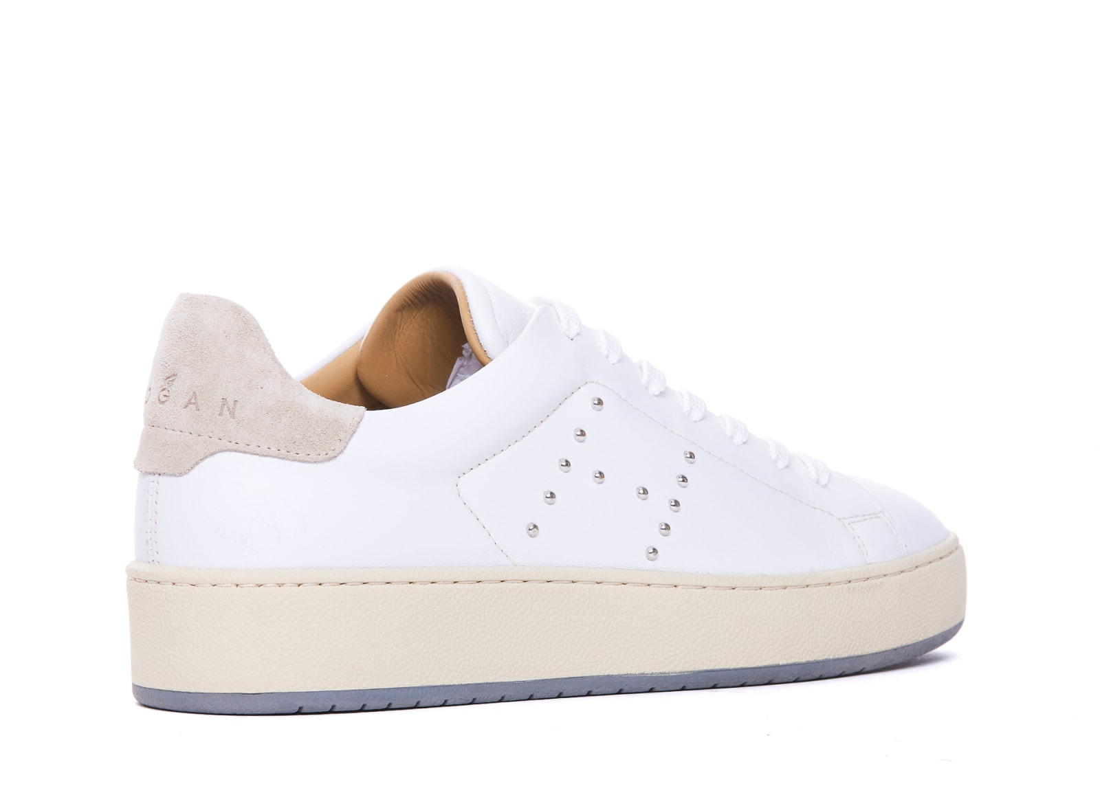 Shop Hogan H672 Sneakers In White