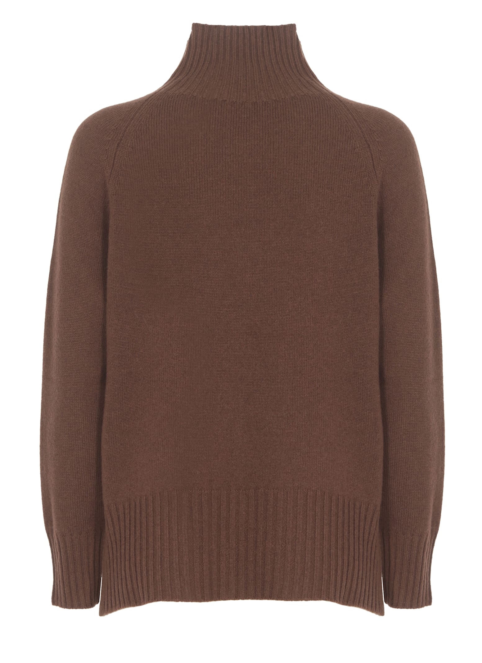 Shop Kangra Wool Sweateer In Brown