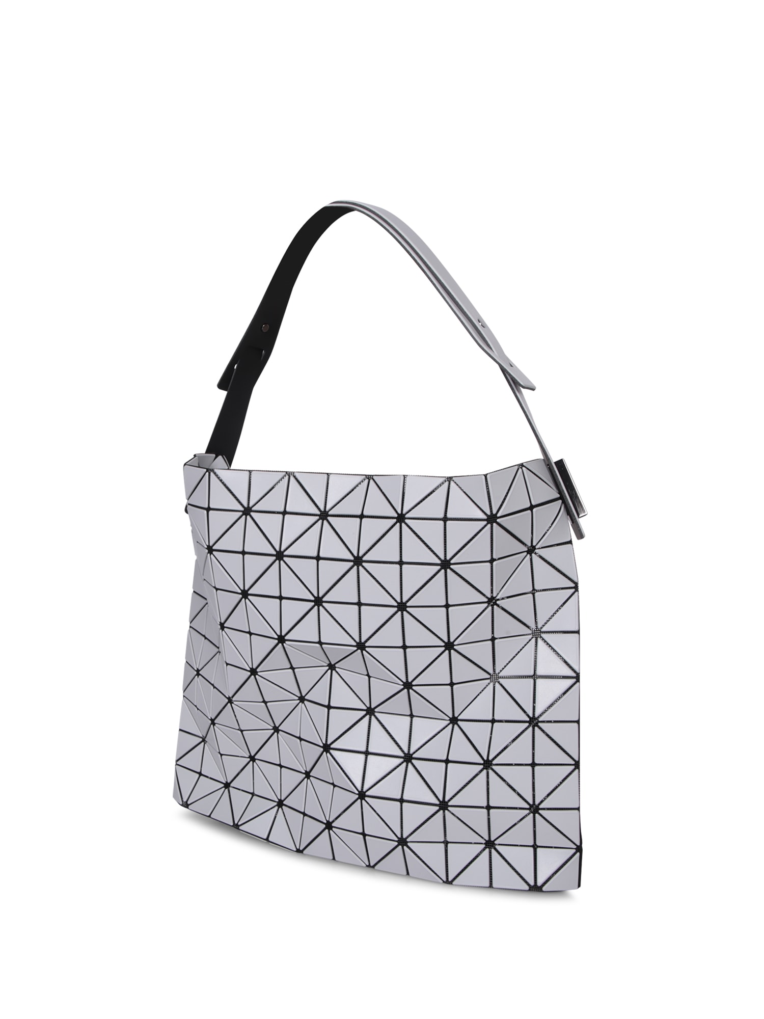 Shop Issey Miyake Matte Baguette Grey Bag