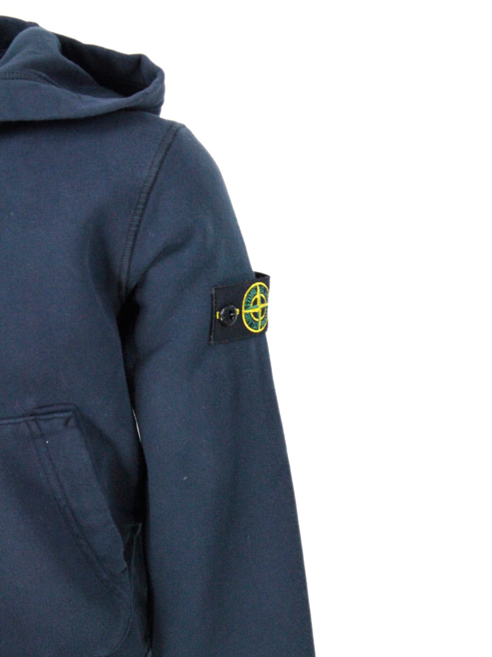 Stone Island Sweater In Blu