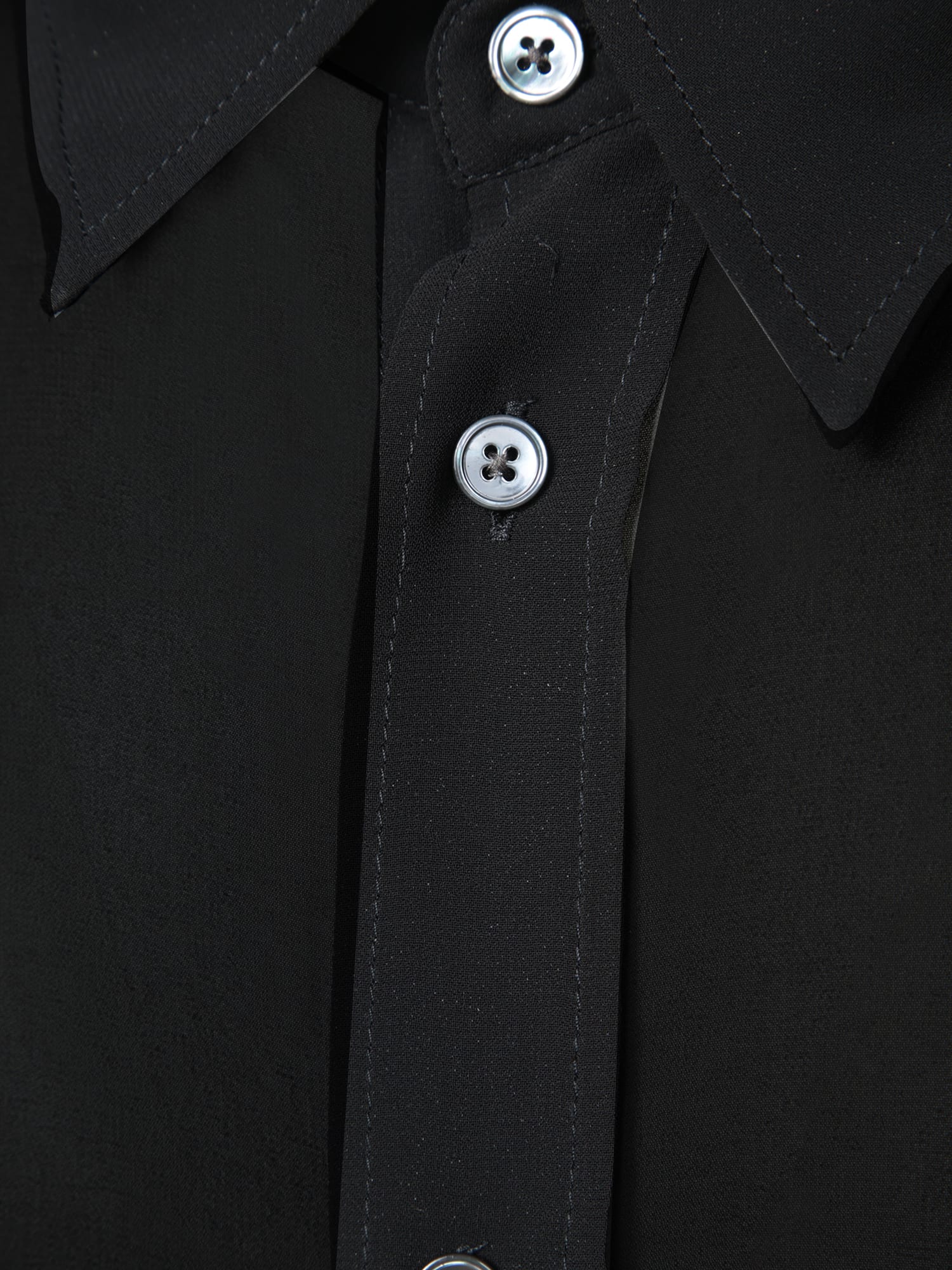 Ami Alexandre Mattiussi Ami Paris Shirts In Black