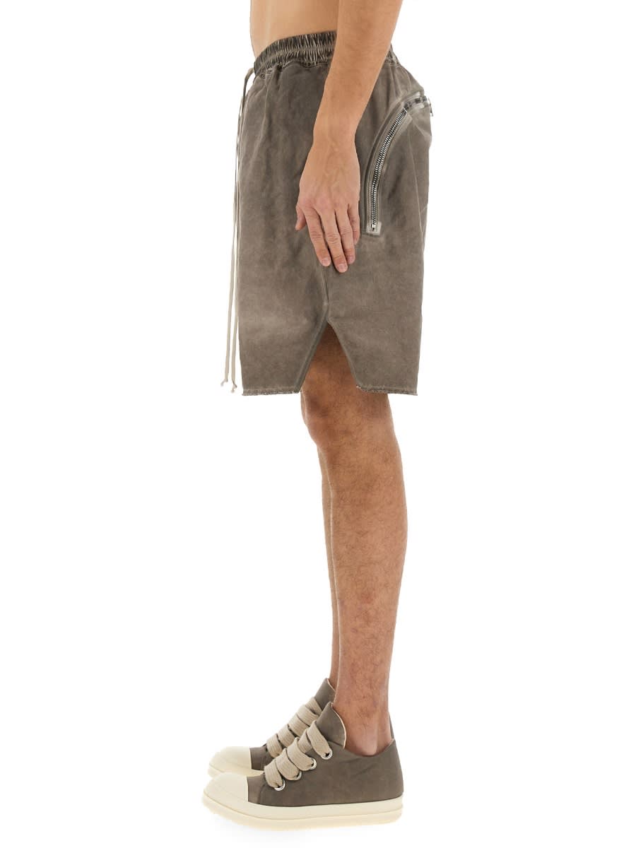 DRKSHDW ZIPPERED BOXER SHORTS