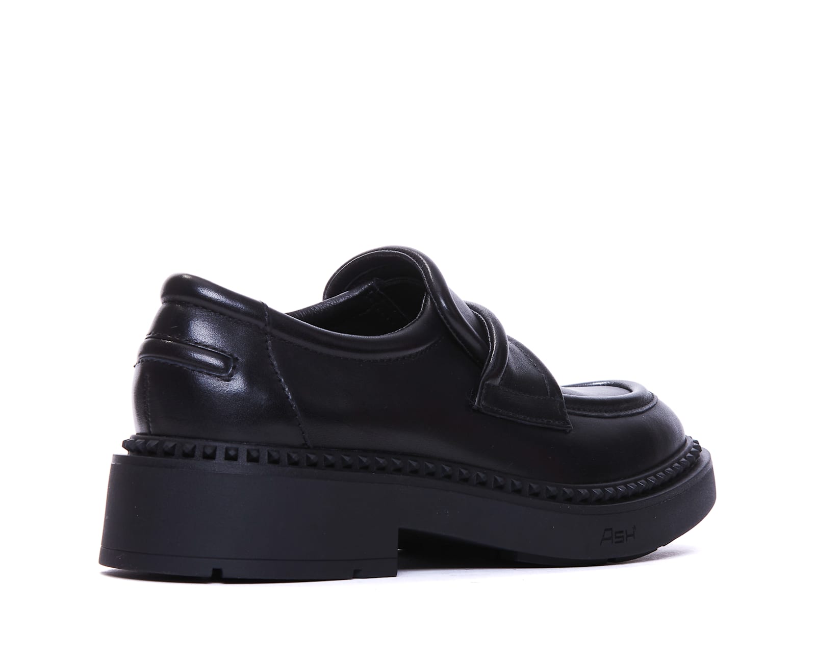 Shop Ash Miracle Loafers In Black