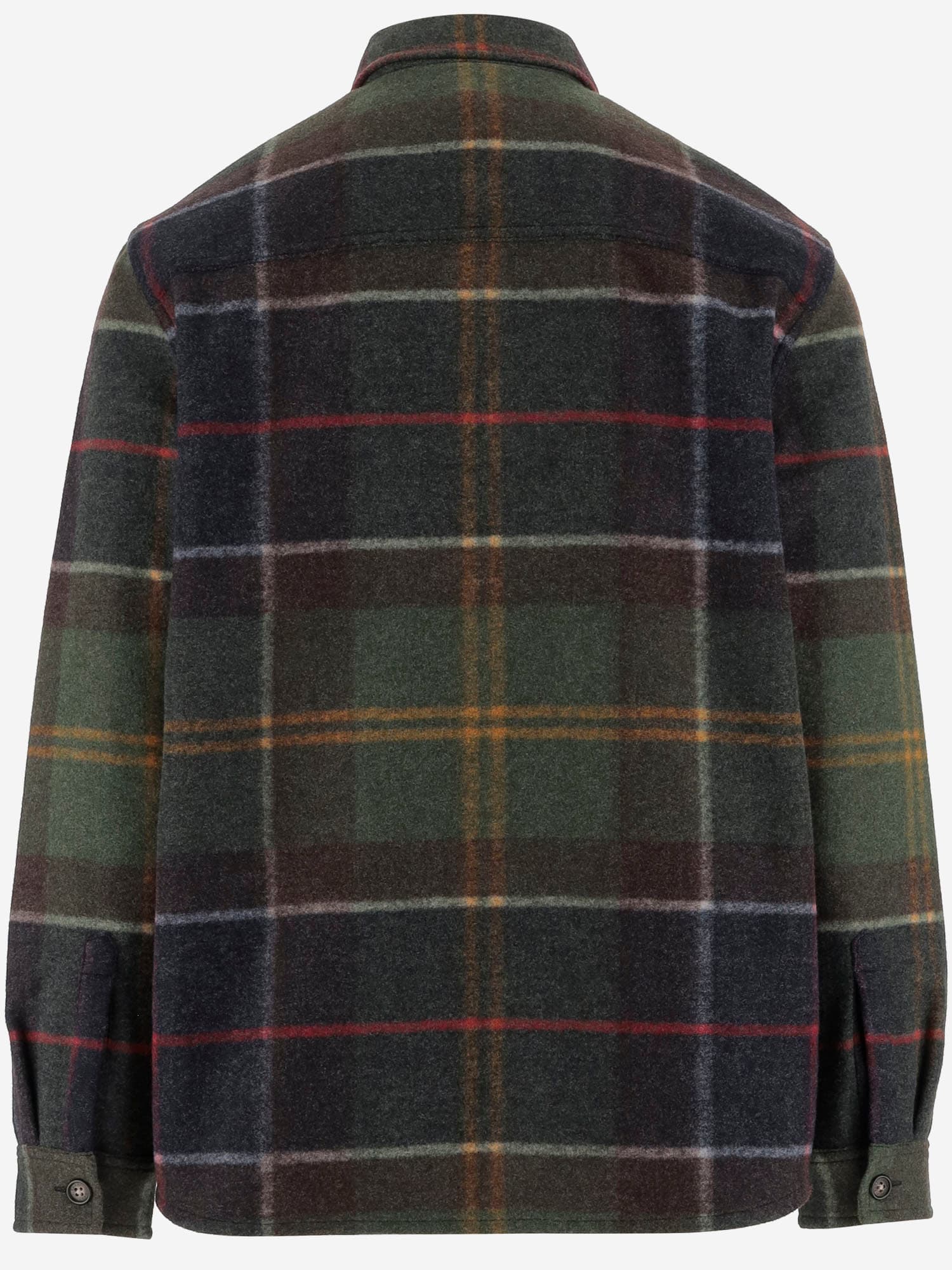 Barbour Oversize Shirt With Check Pattern In Brown