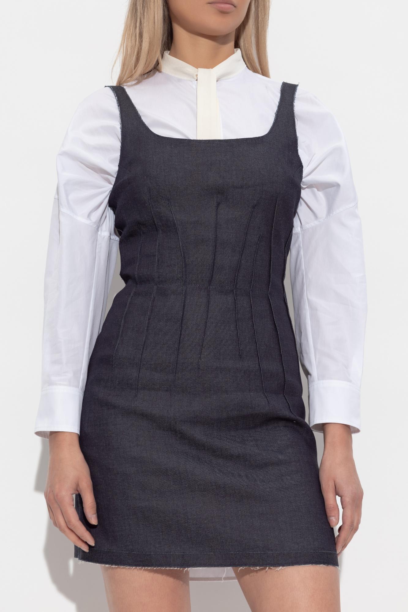 Marni Denim Dress In Blue