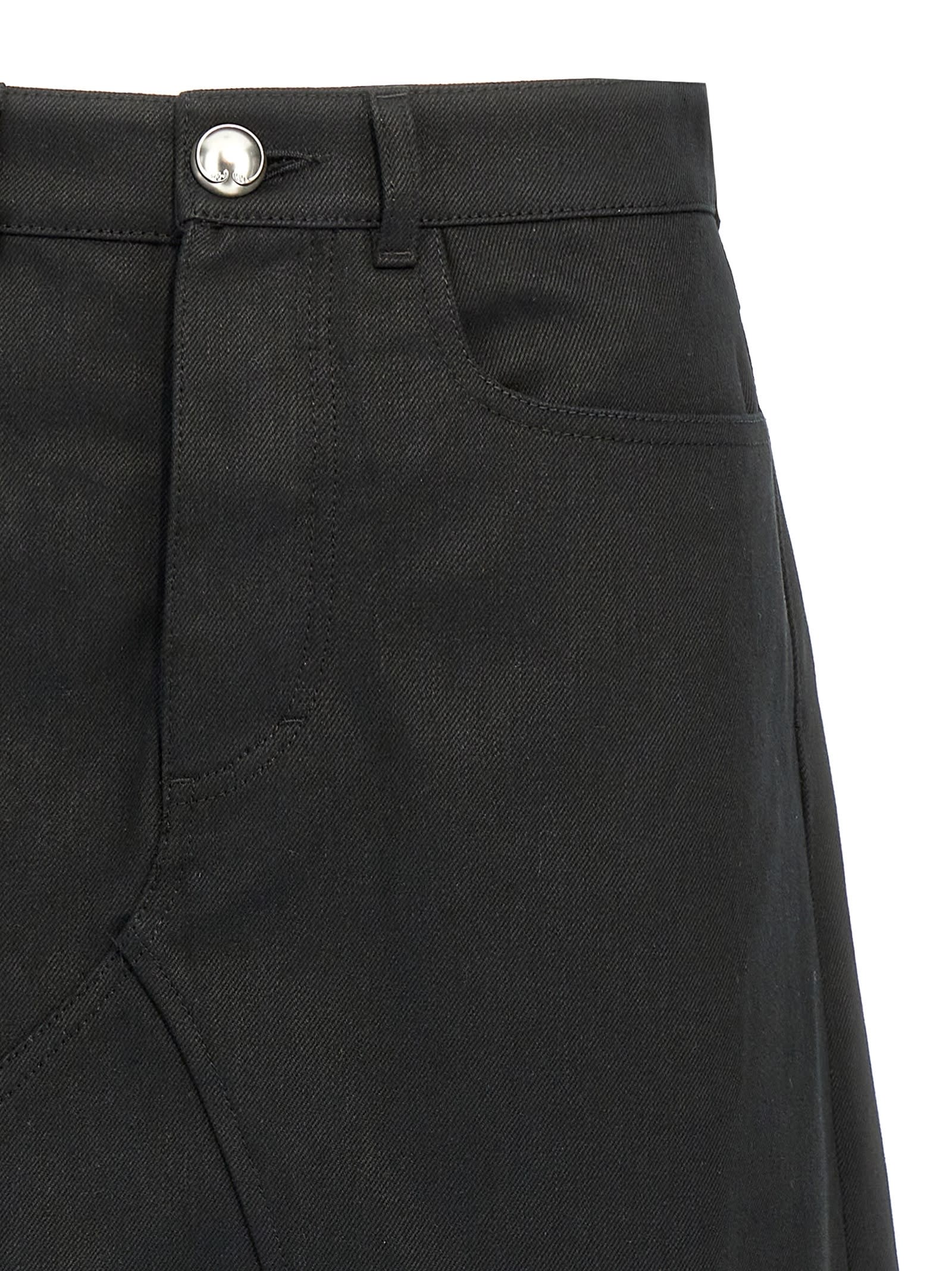 JIL SANDER MIDI SKIRT