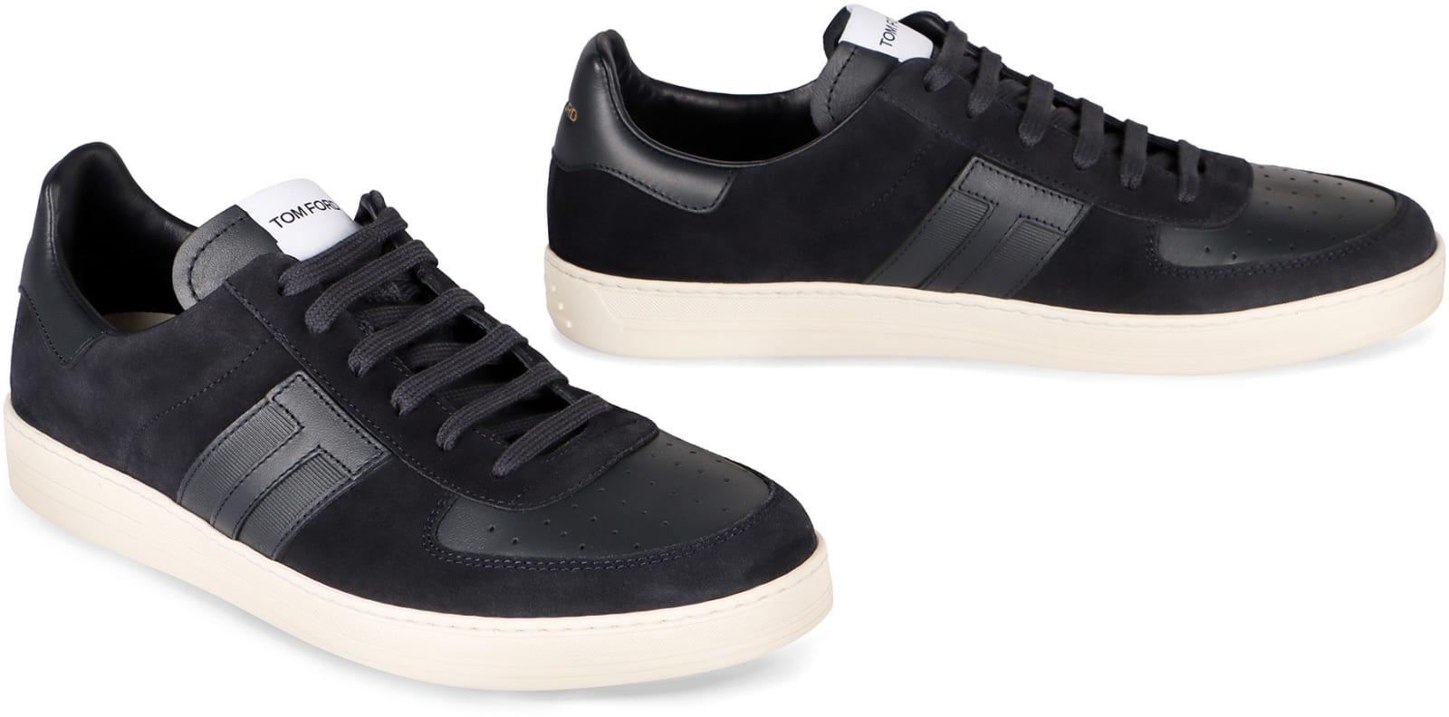 Shop Tom Ford Radcliffe Low-top Sneakers In Blue