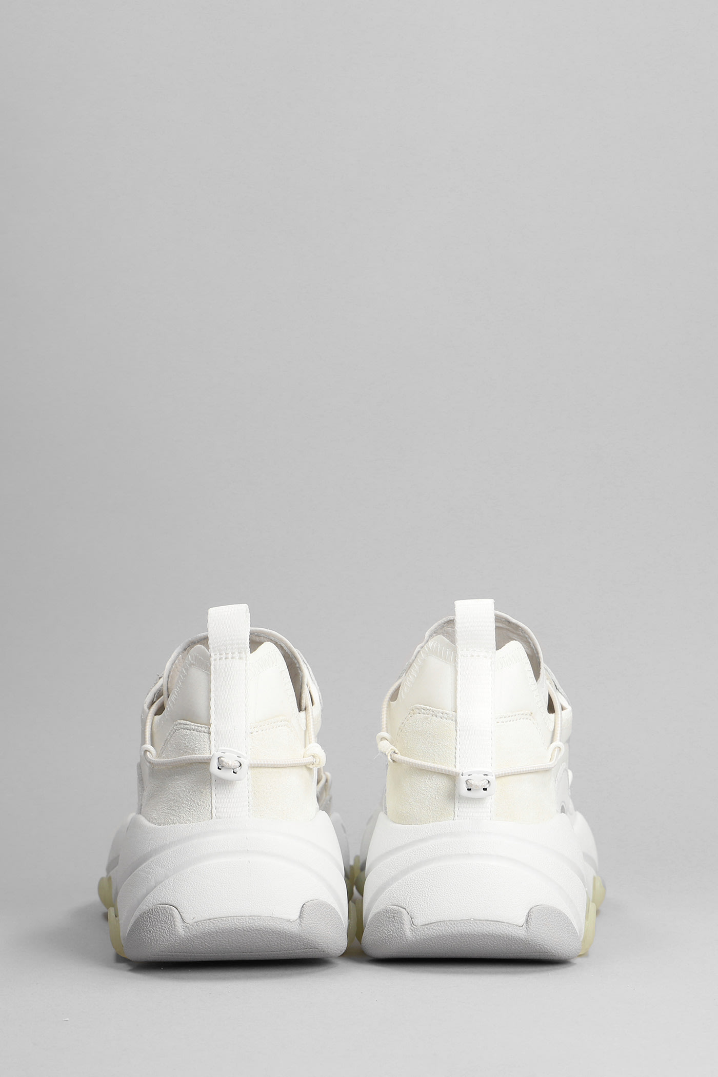 Ash Extra Bis Sneakers In White Synthetic Fibers In White