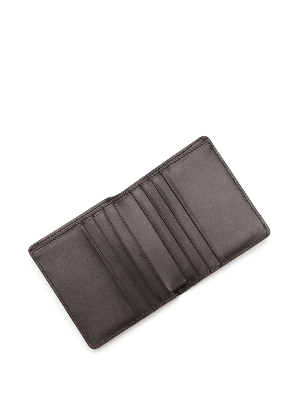 Shop Dolce & Gabbana Coated Jacquard Bifold Card Holder