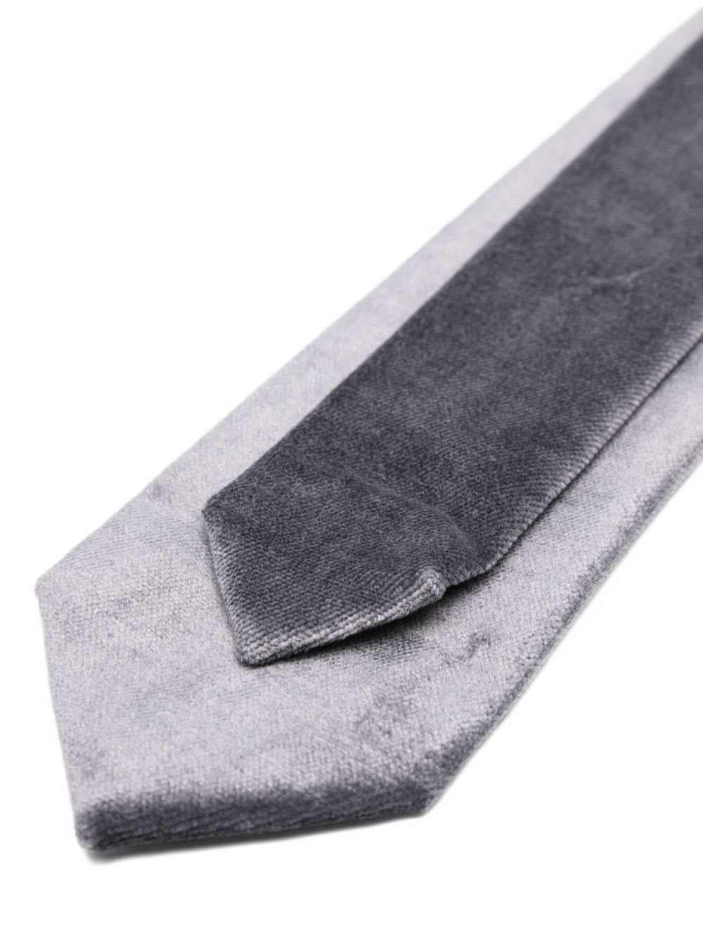 Forte Forte Velvet Tie In Gray