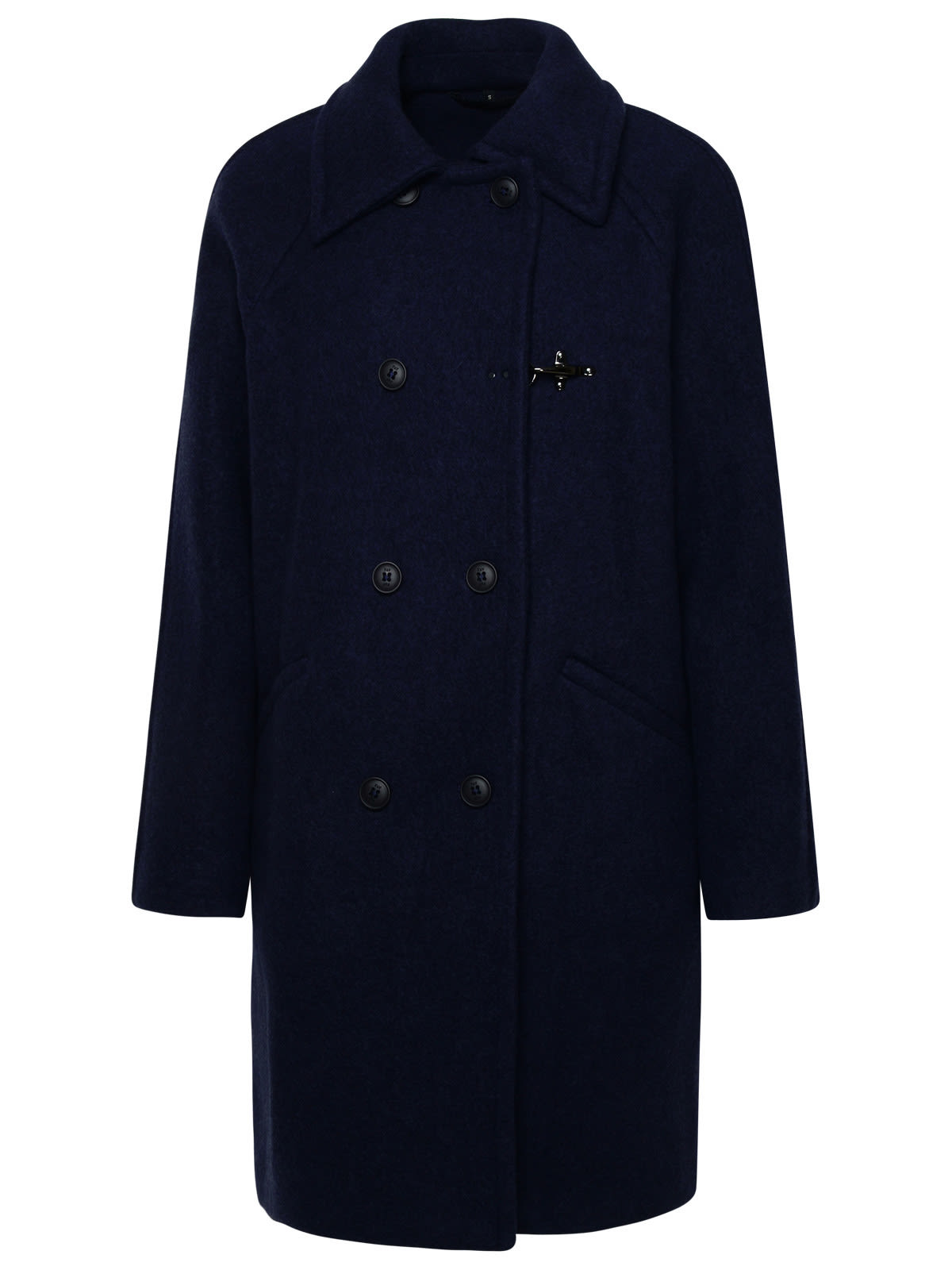 Fay Blue Wool Coat