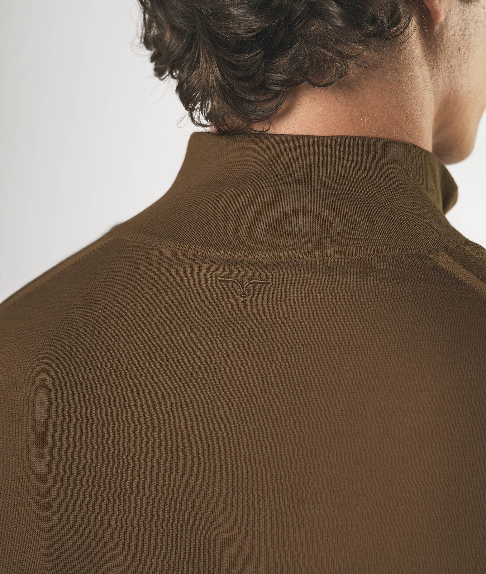 Larusmiani Cotton Sweater Marbella Sweater In Brown