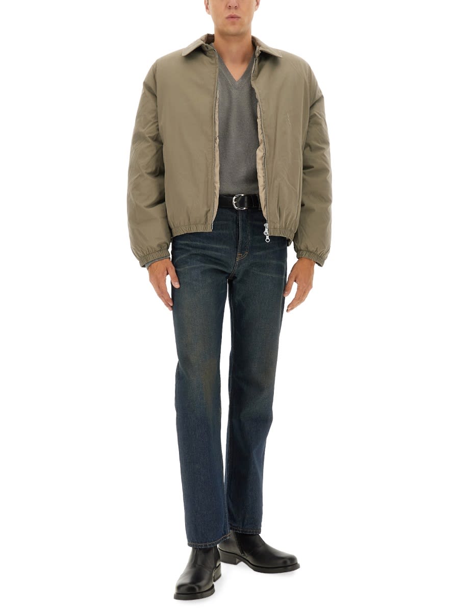 Our Legacy Avenue Puffa Jacket In Solaro Fabric In Green