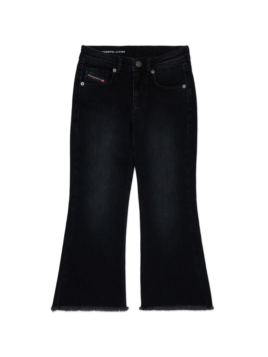 Diesel D-prilla-j Jeans In Black