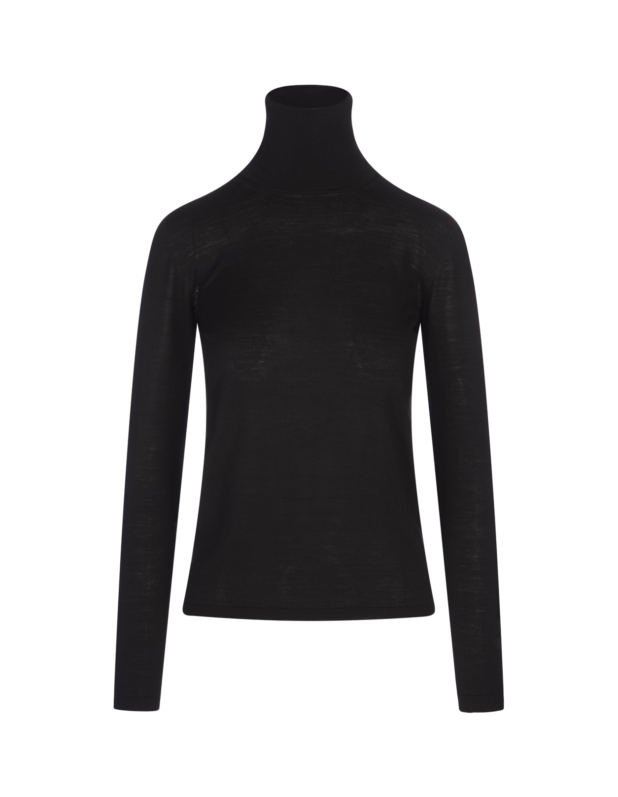 Max Mara Black Saluto Turtleneck Sweater