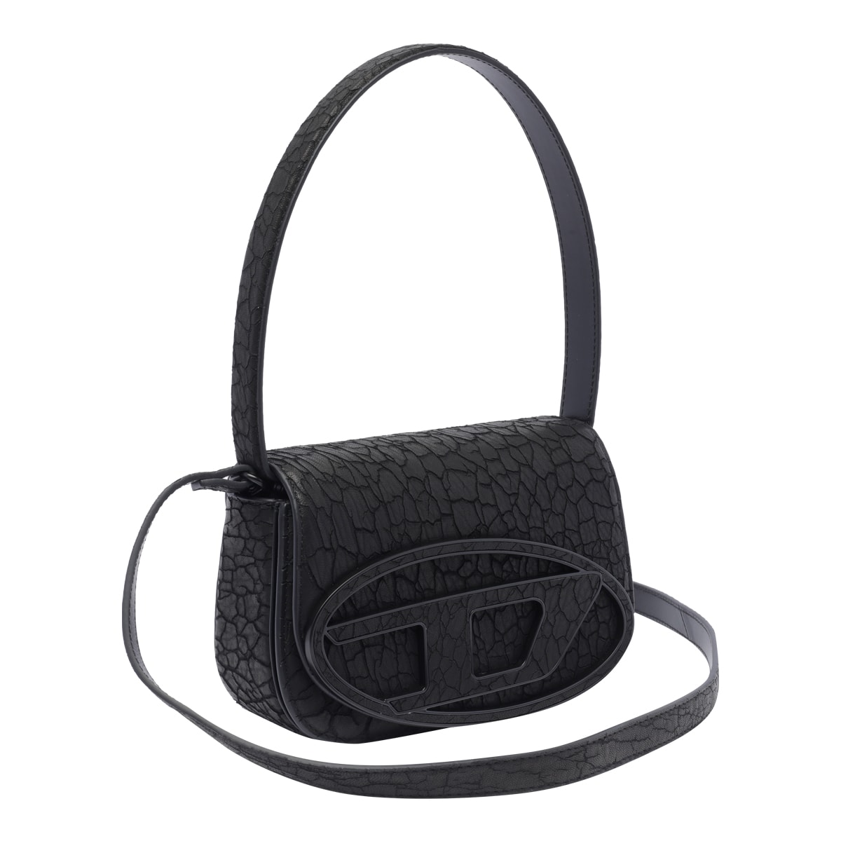 Shop Diesel 1dr Shoulder Bag In Black