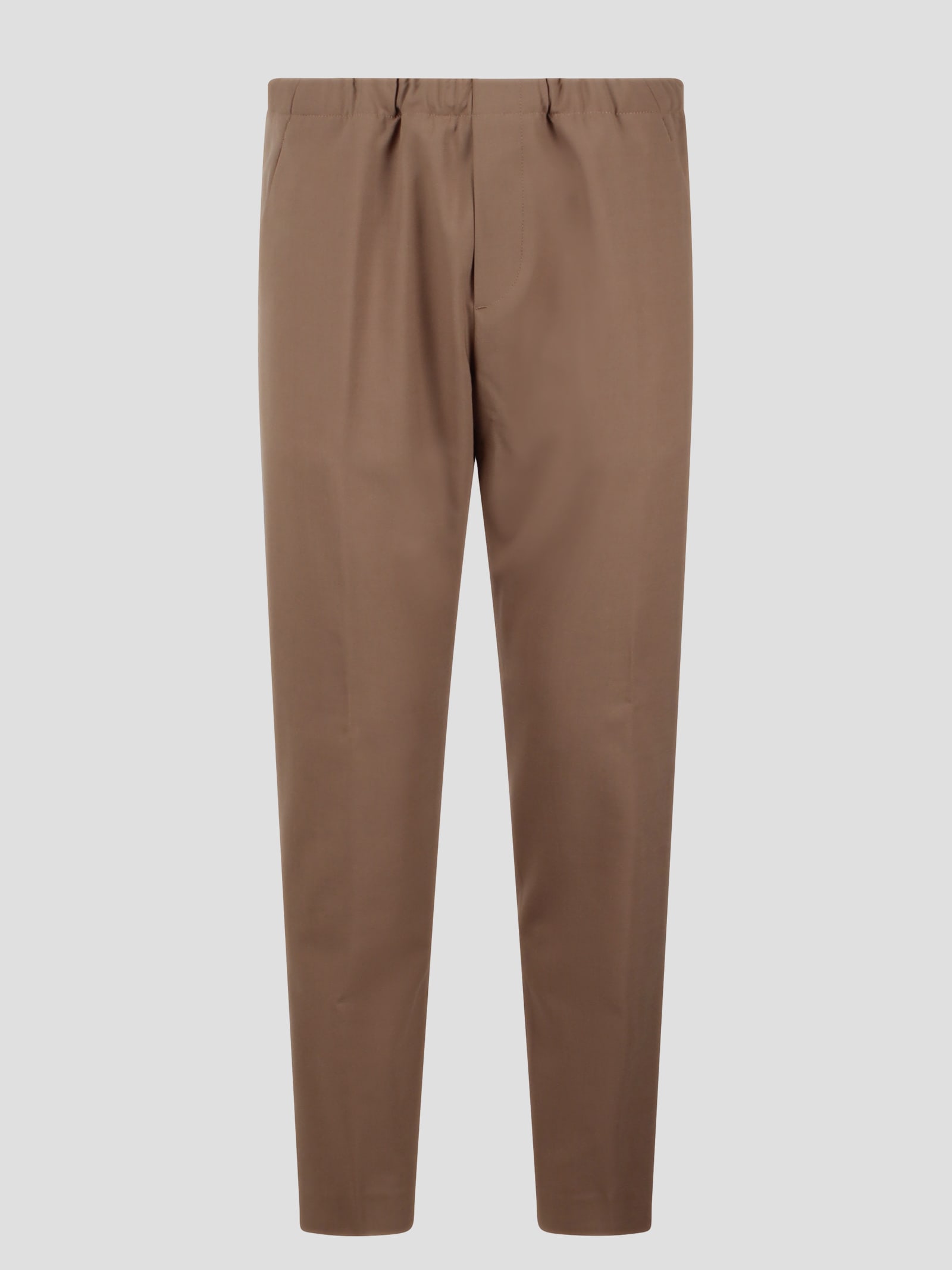 Shop Nine In The Morning Mirko Carrot Relax Pant In Brown