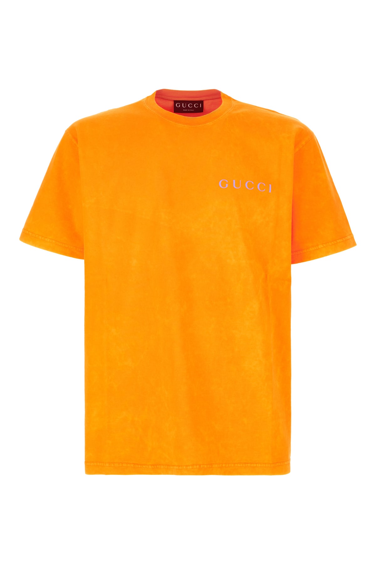 Orange Cotton T-shirt