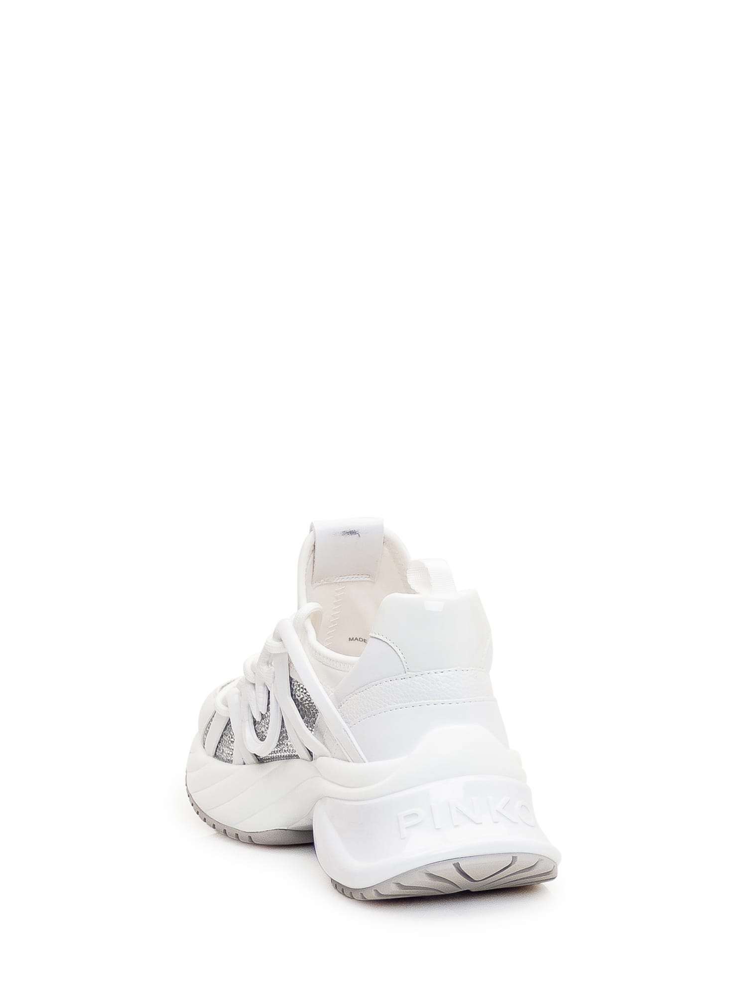 Shop Pinko Ariel 01 Sneaker  In White