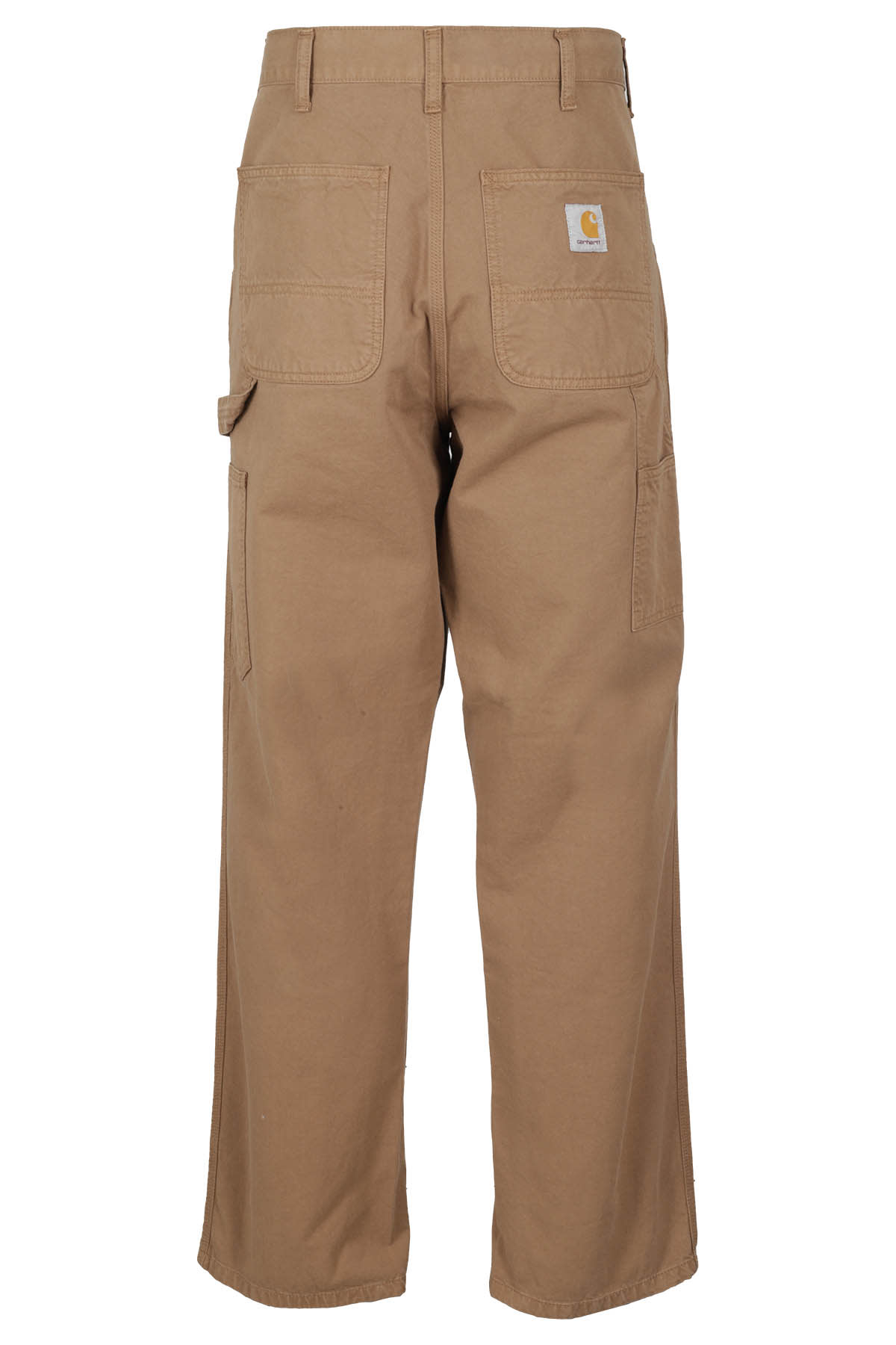 Shop Carhartt Single Knee Pant Newcomb Drill In Buffalo Garment Dyed