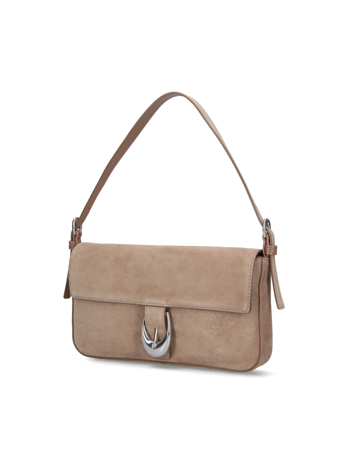 Staud Harlow Shoulder Bag In Nude