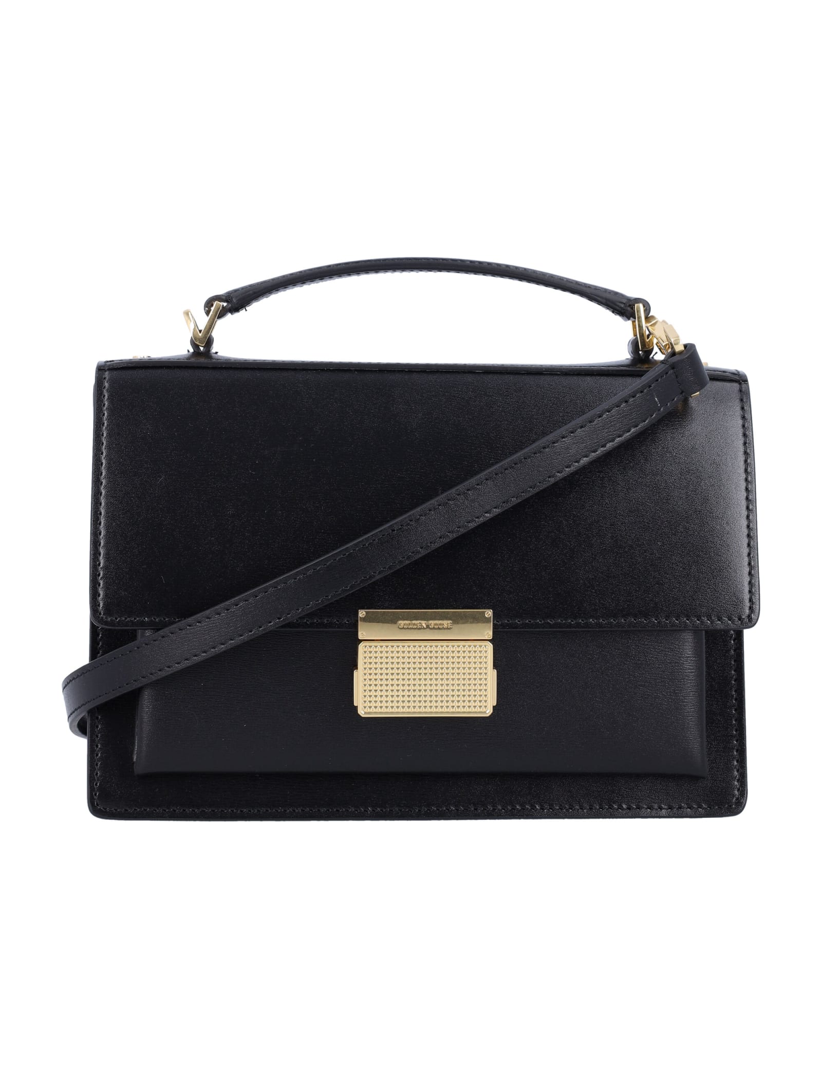 Shop Golden Goose Venezia Bag In Black