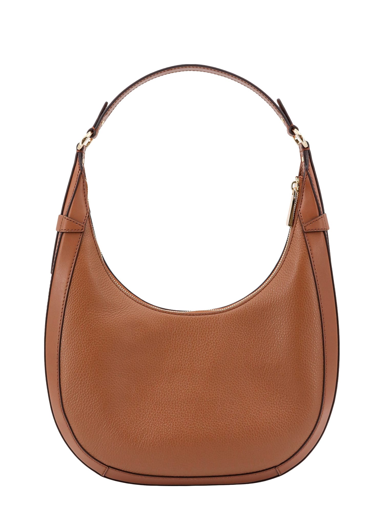 Shop Michael Michael Kors Preston Shoulder Bag In Brown