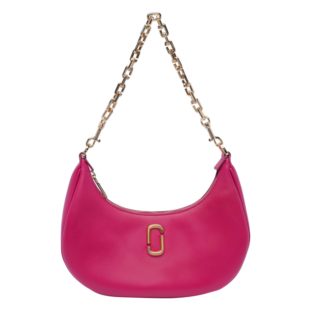 Shop Marc Jacobs The Curve Bag In Lipstick Pink