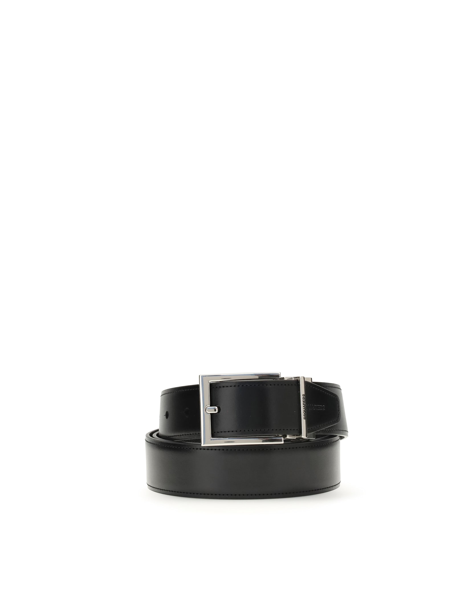 Dsquared2 Men 4-in-1 Belt Gift Box In Black