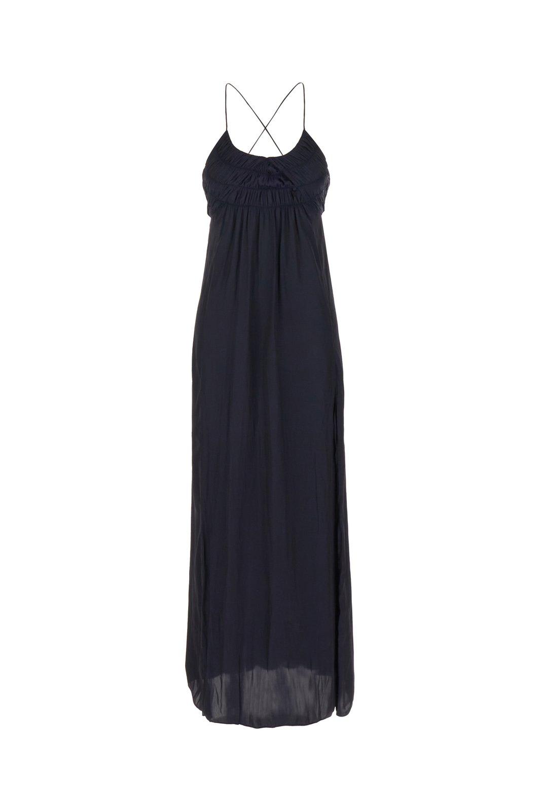 Shop Zadig &amp; Voltaire Sleeveless Maxi Dress In Encre