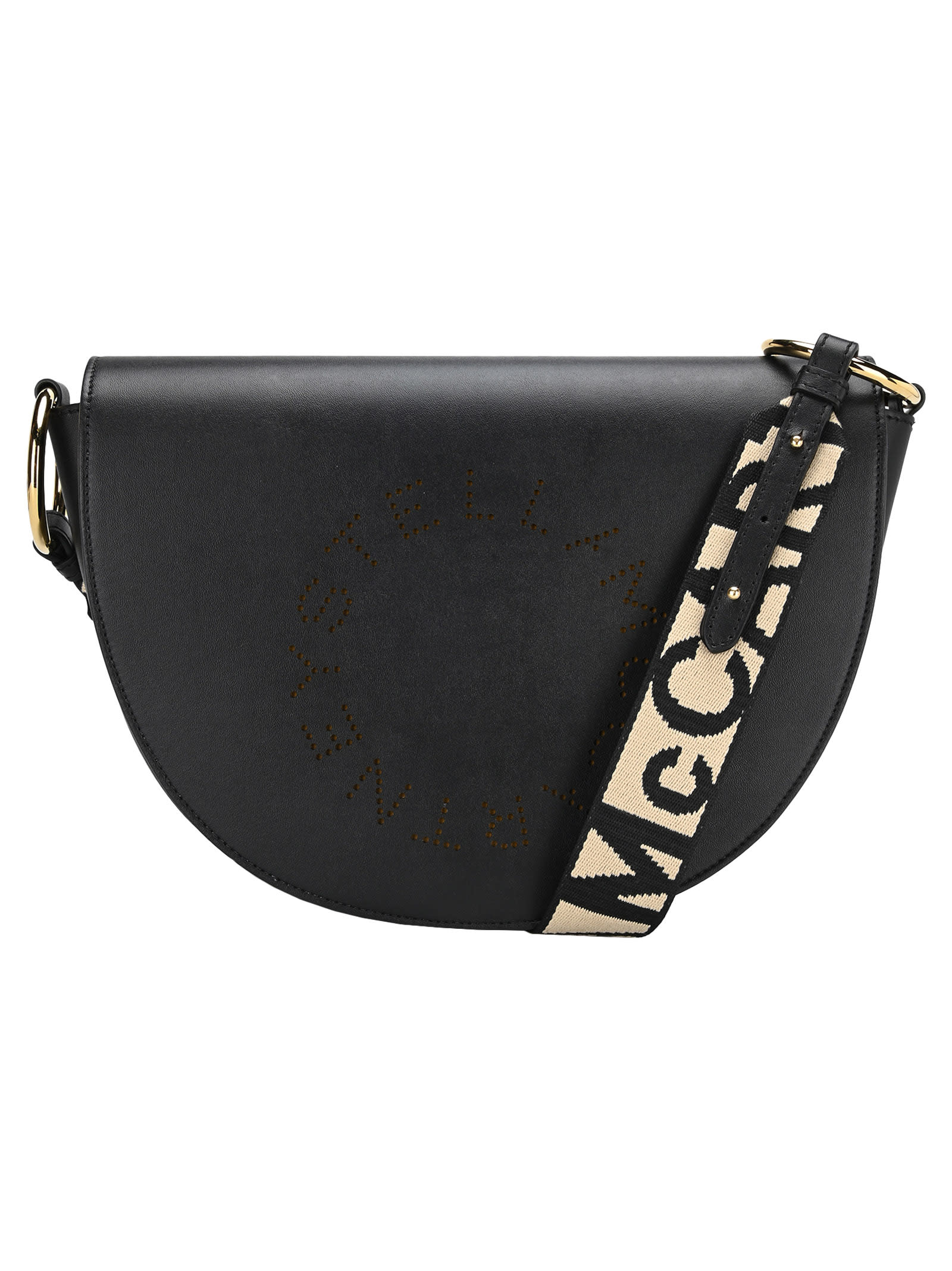 Stella McCartney Demilune Logo Shoulder Bag